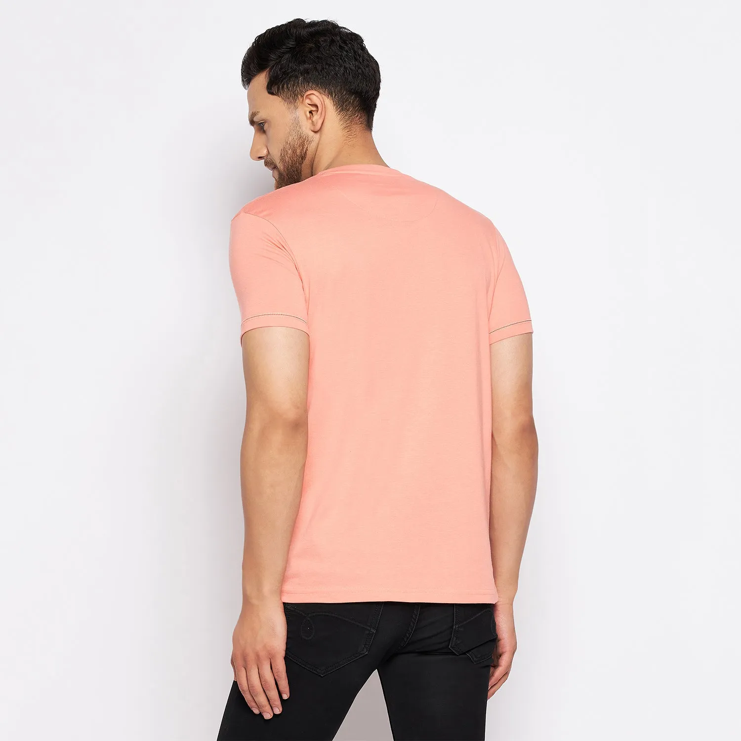 Duke Stardust Men Half Sleeve Cotton T-shirt (LF5815)