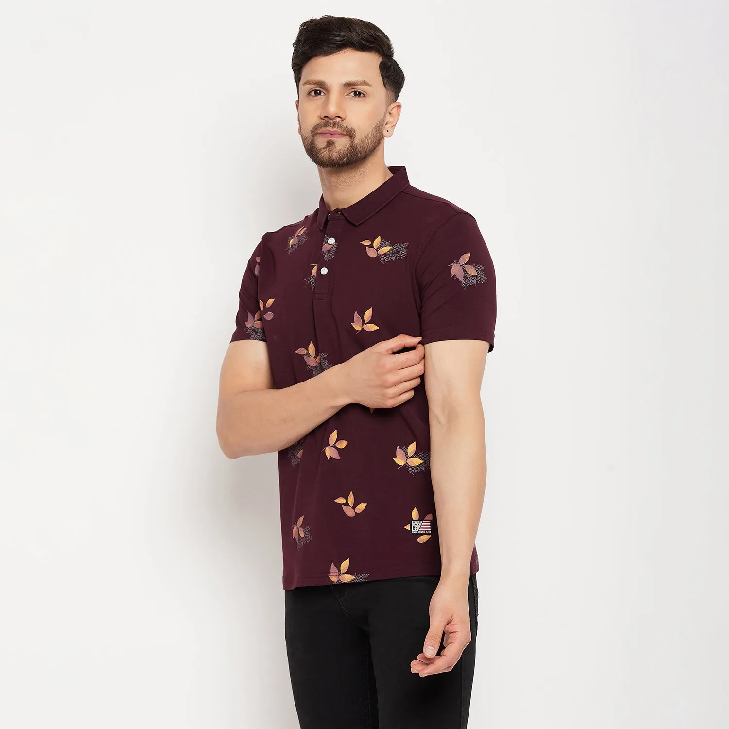 Duke Stardust Men Half Sleeve Cotton T-shirt (LF5820)