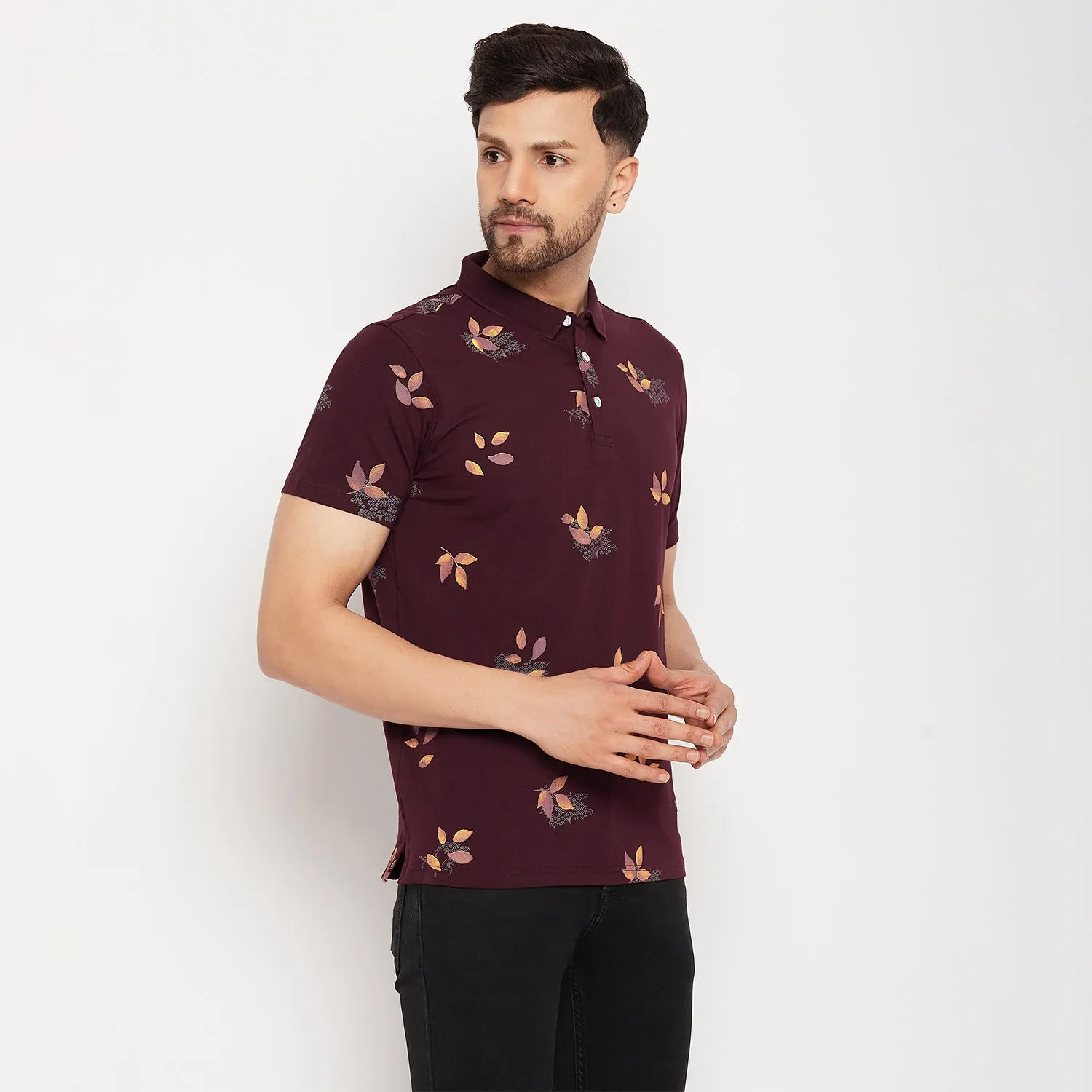 Duke Stardust Men Half Sleeve Cotton T-shirt (LF5820)
