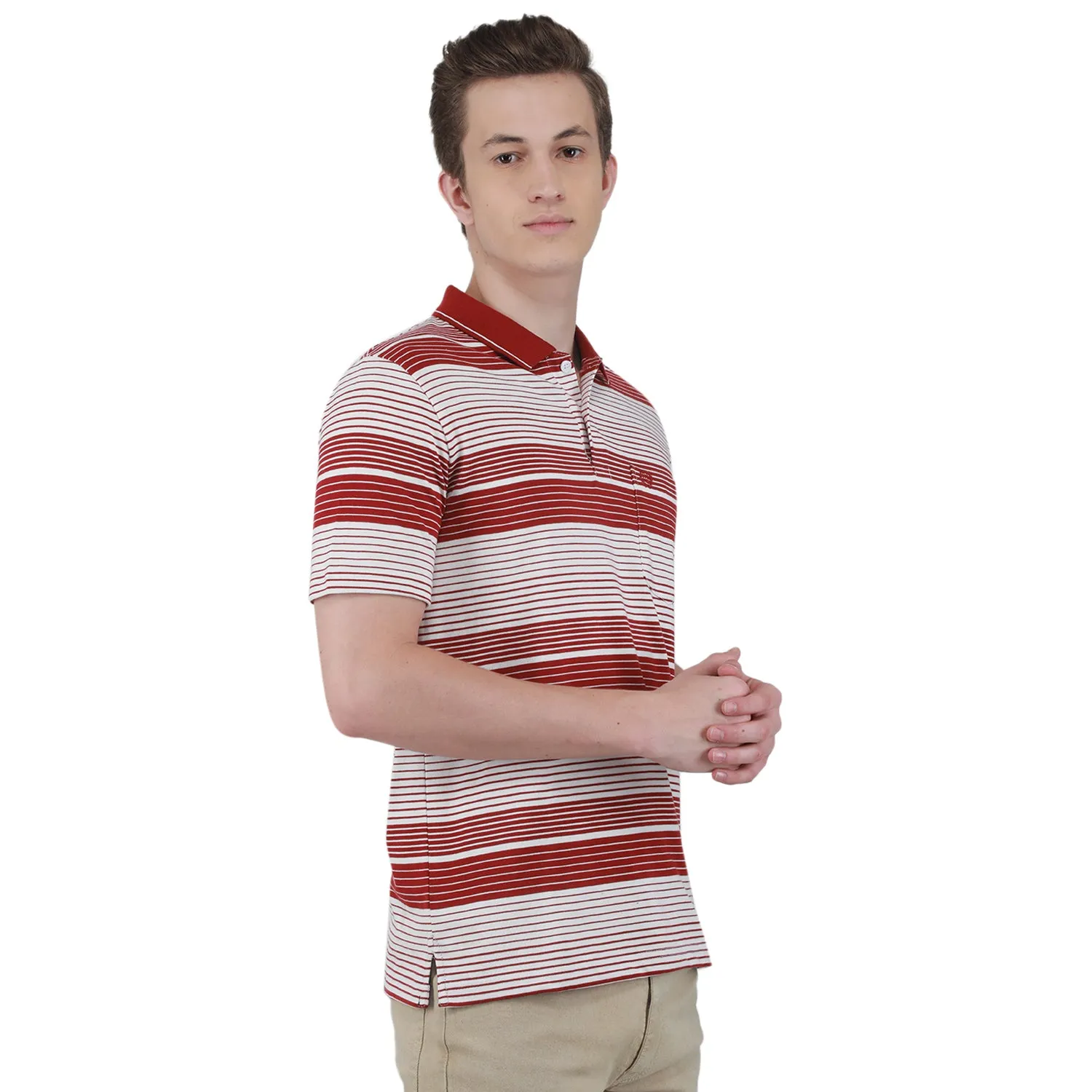 Duke Stardust Men Half Sleeve Cotton T-shirt (LF5847)