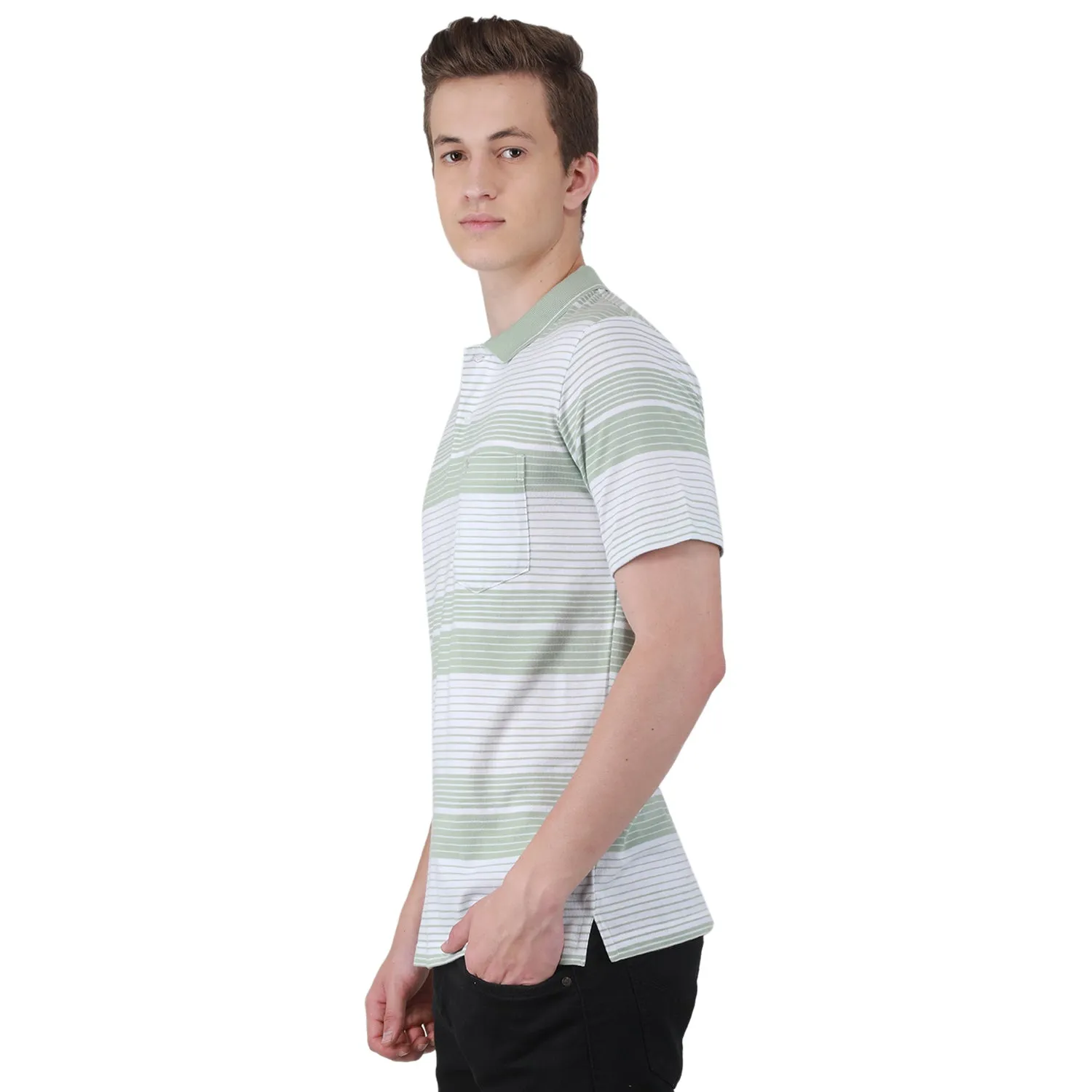 Duke Stardust Men Half Sleeve Cotton T-shirt (LF5847)