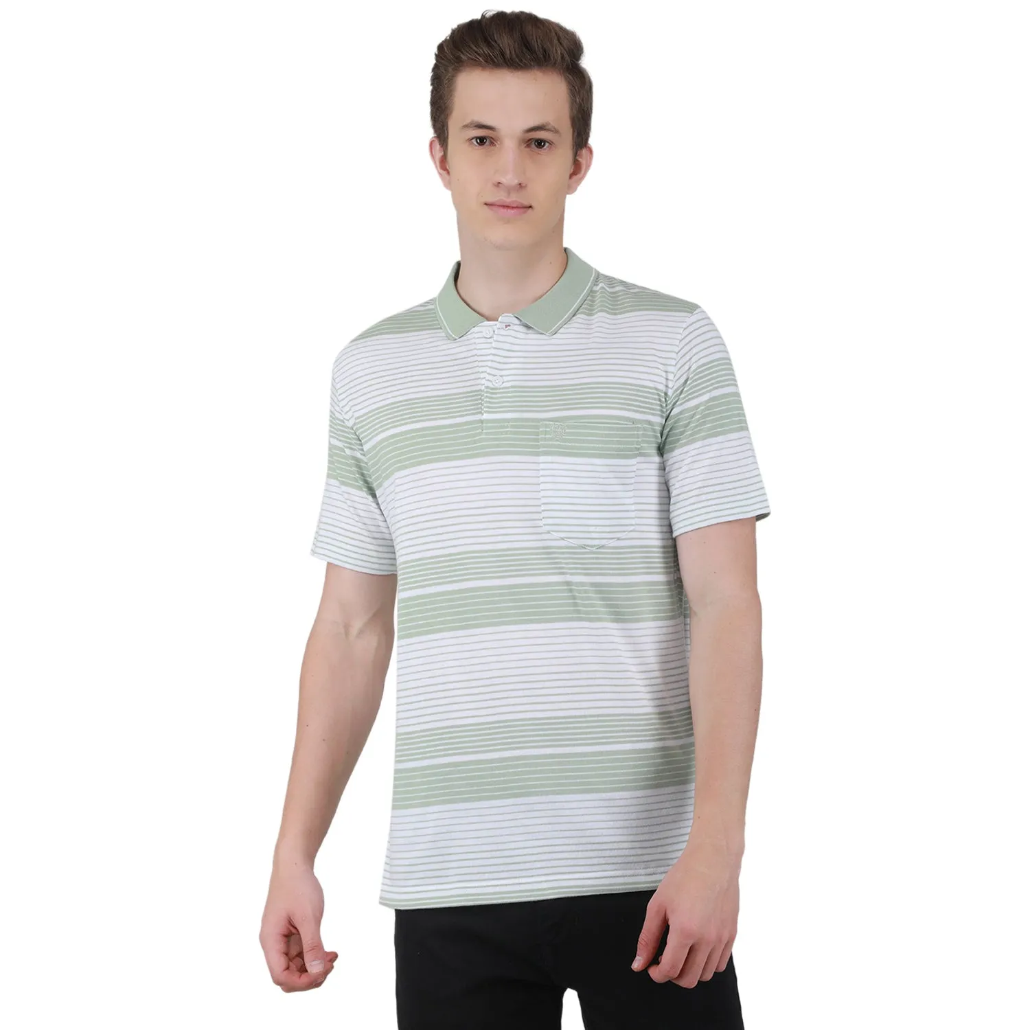 Duke Stardust Men Half Sleeve Cotton T-shirt (LF5847)