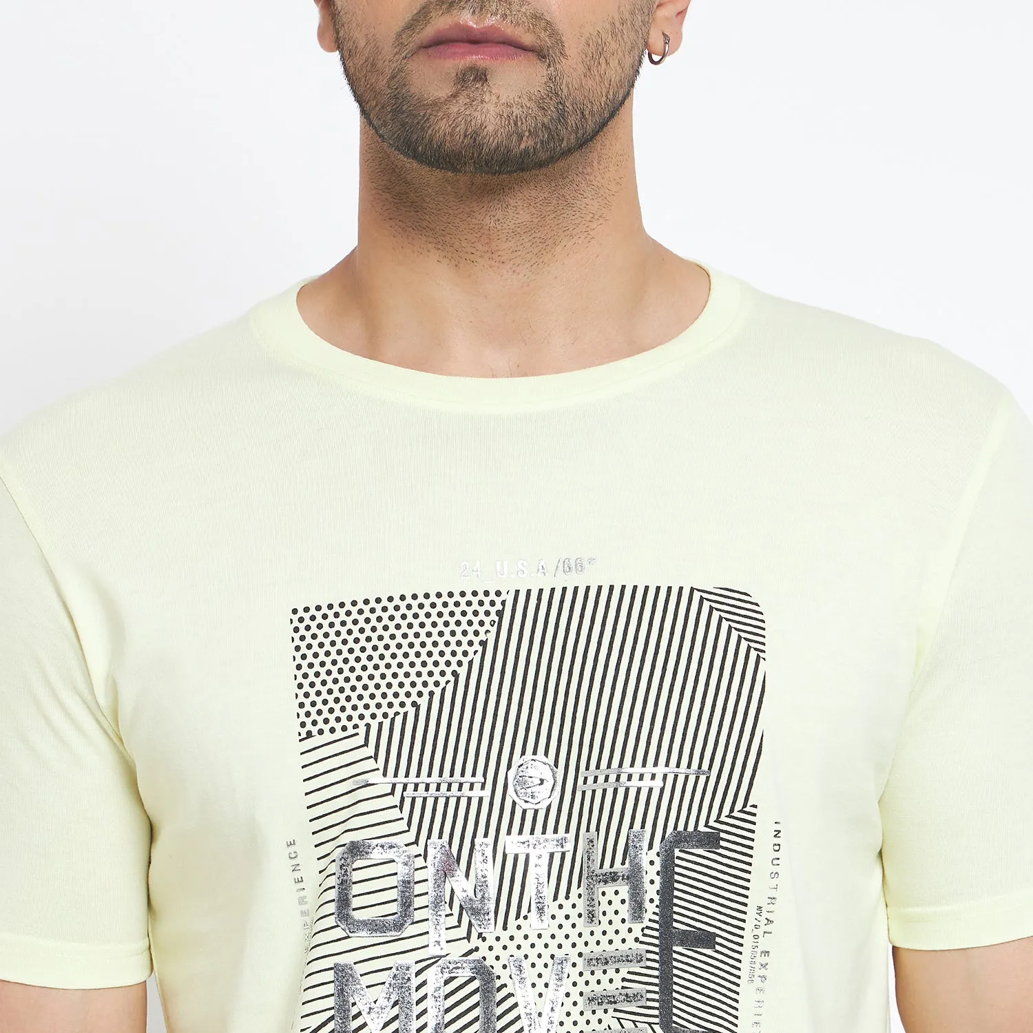 Duke Stardust Men Half Sleeve Cotton T-shirt (MLF1132)