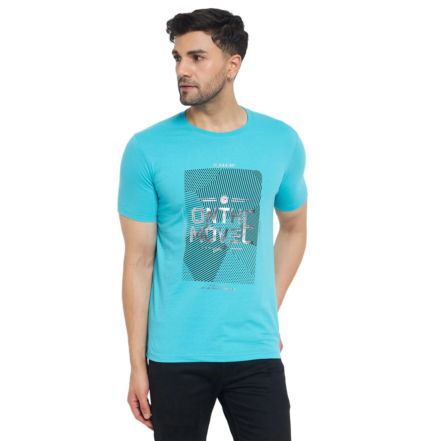 Duke Stardust Men Half Sleeve Cotton T-shirt (MLF1132)