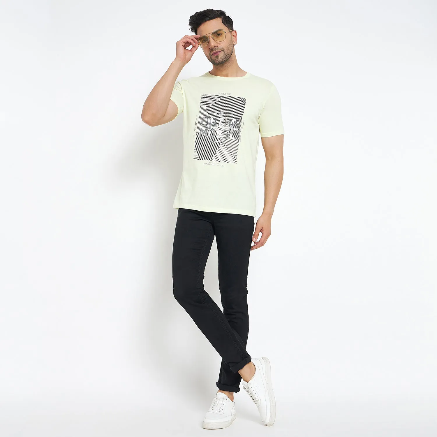 Duke Stardust Men Half Sleeve Cotton T-shirt (MLF1132)