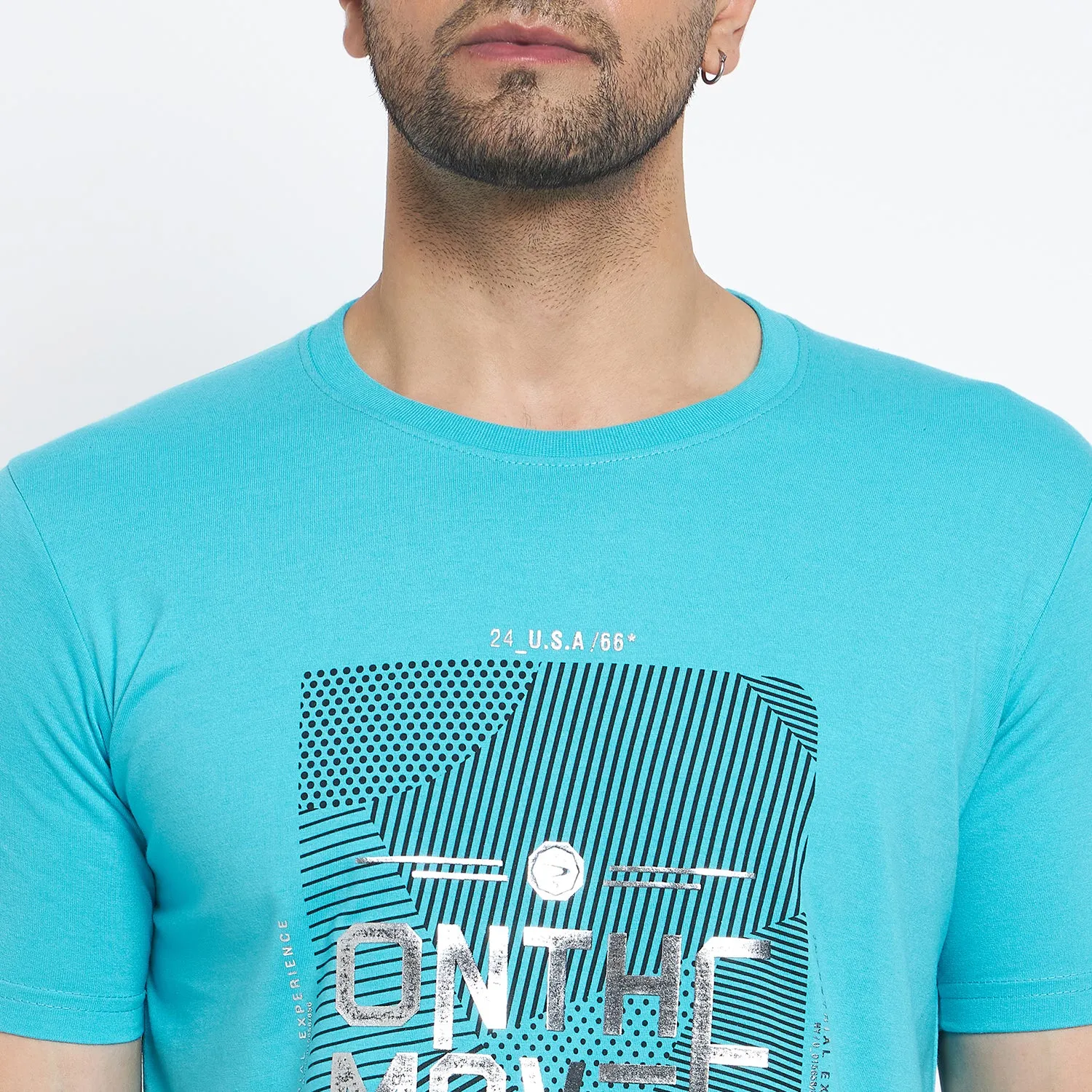 Duke Stardust Men Half Sleeve Cotton T-shirt (MLF1132)