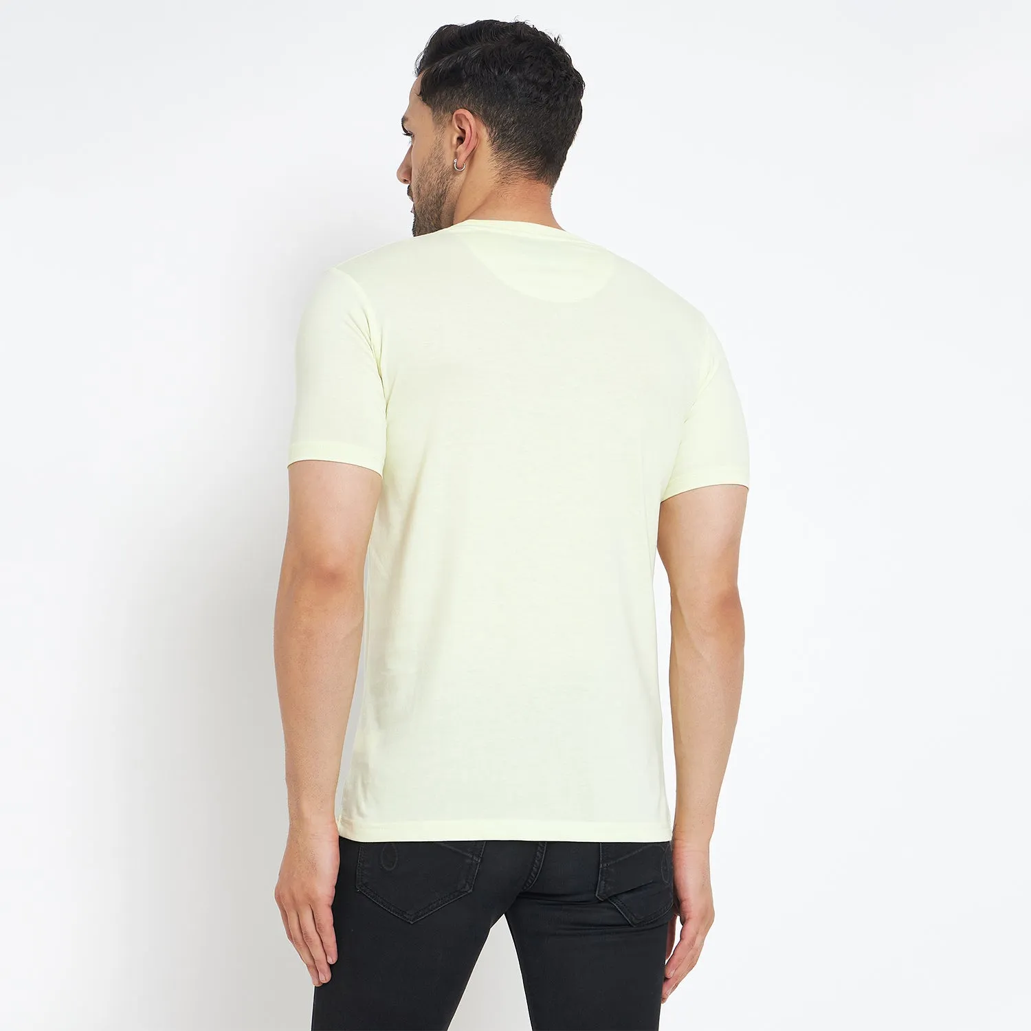 Duke Stardust Men Half Sleeve Cotton T-shirt (MLF1132)