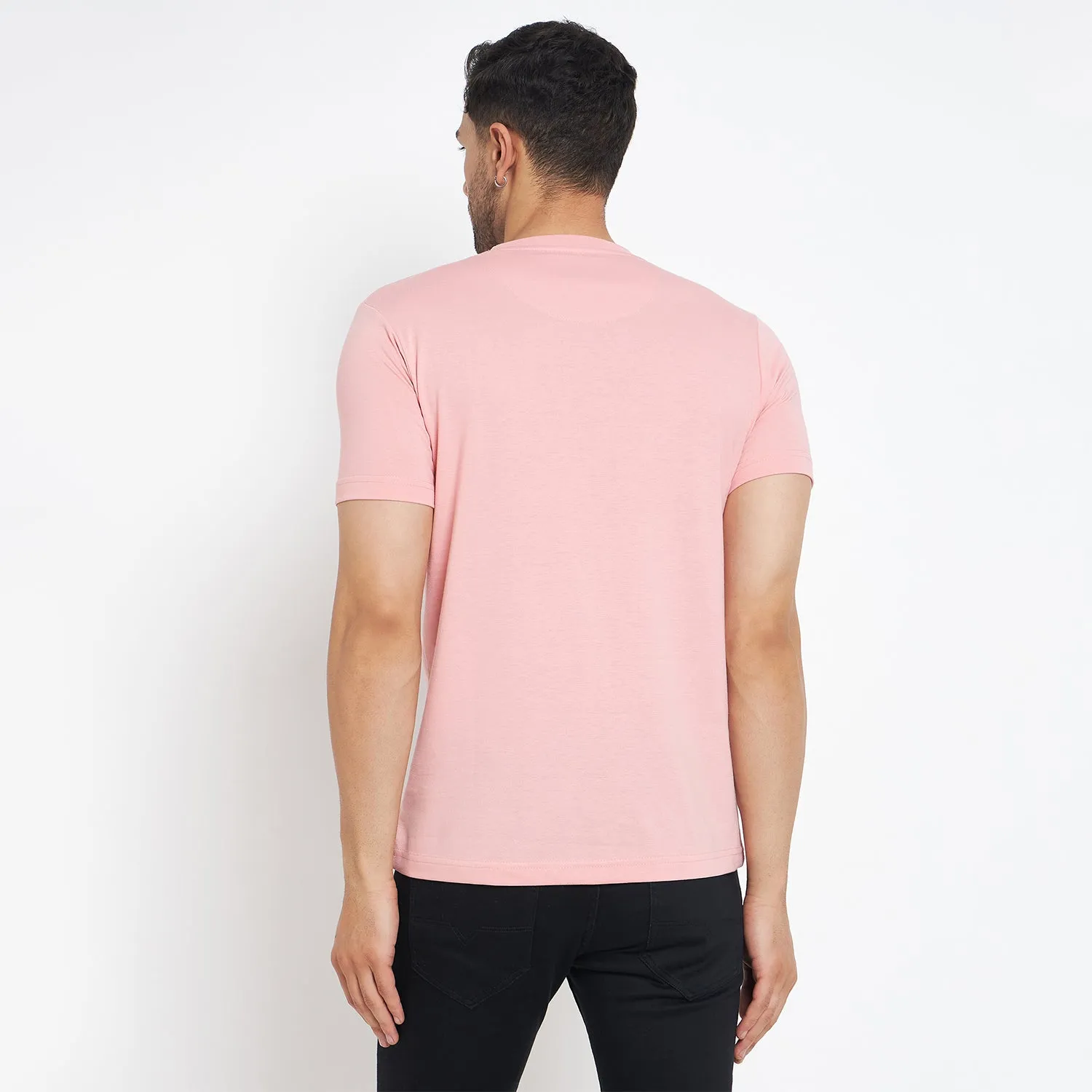 Duke Stardust Men Half Sleeve Cotton T-shirt (MLF7056)