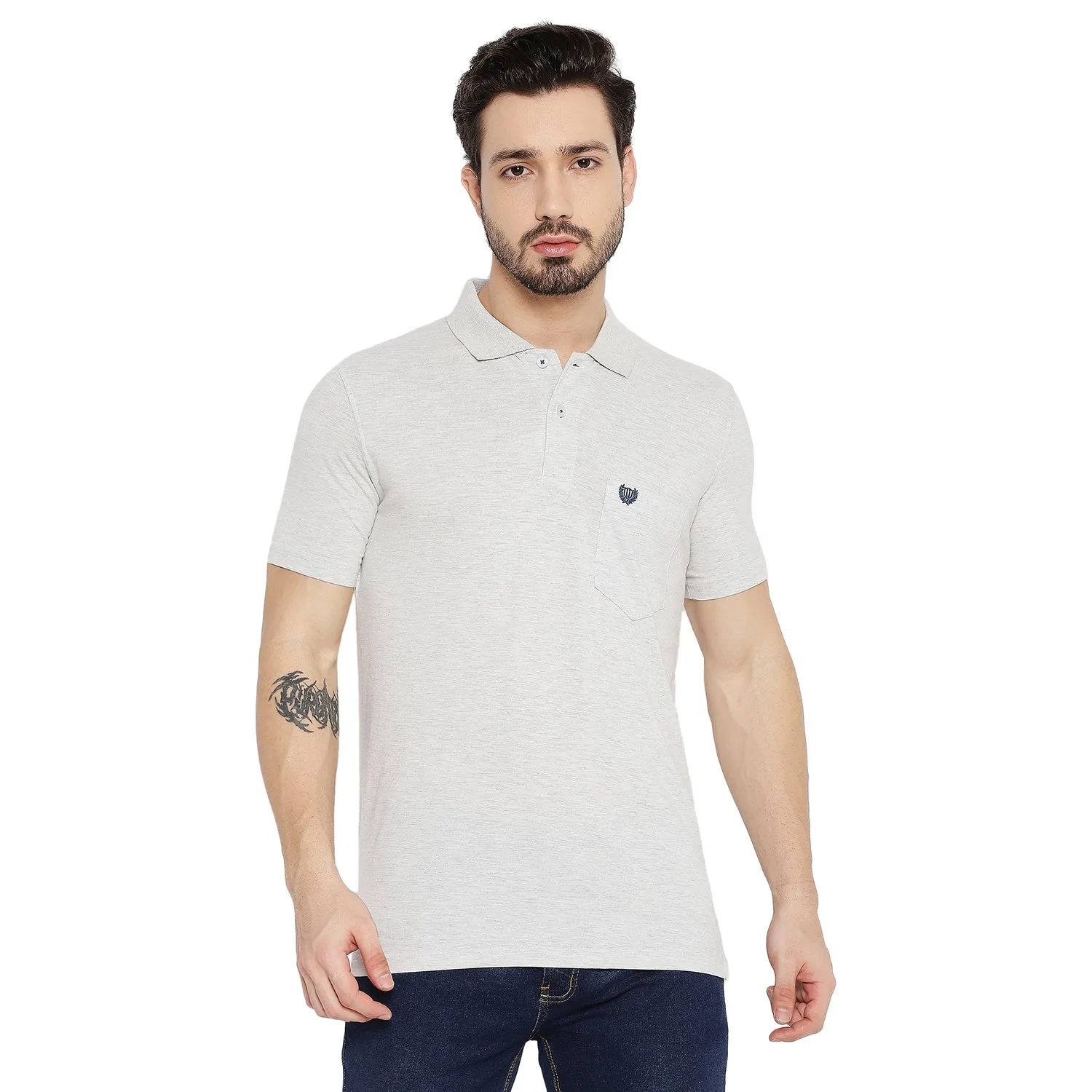 Duke Stardust Men Half Sleeve Cotton T-shirt (MSD43)