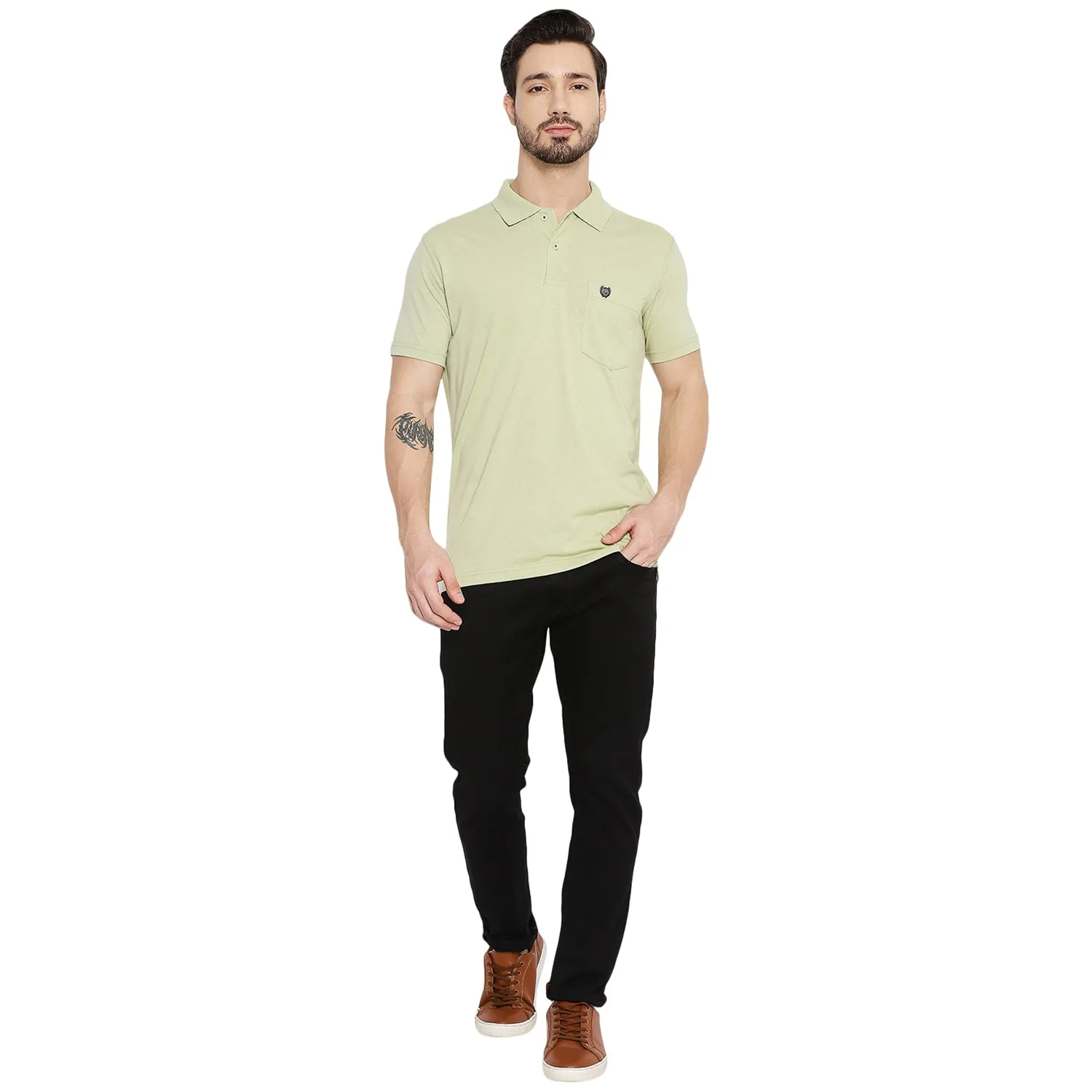 Duke Stardust Men Half Sleeve Cotton T-shirt (MSD43)