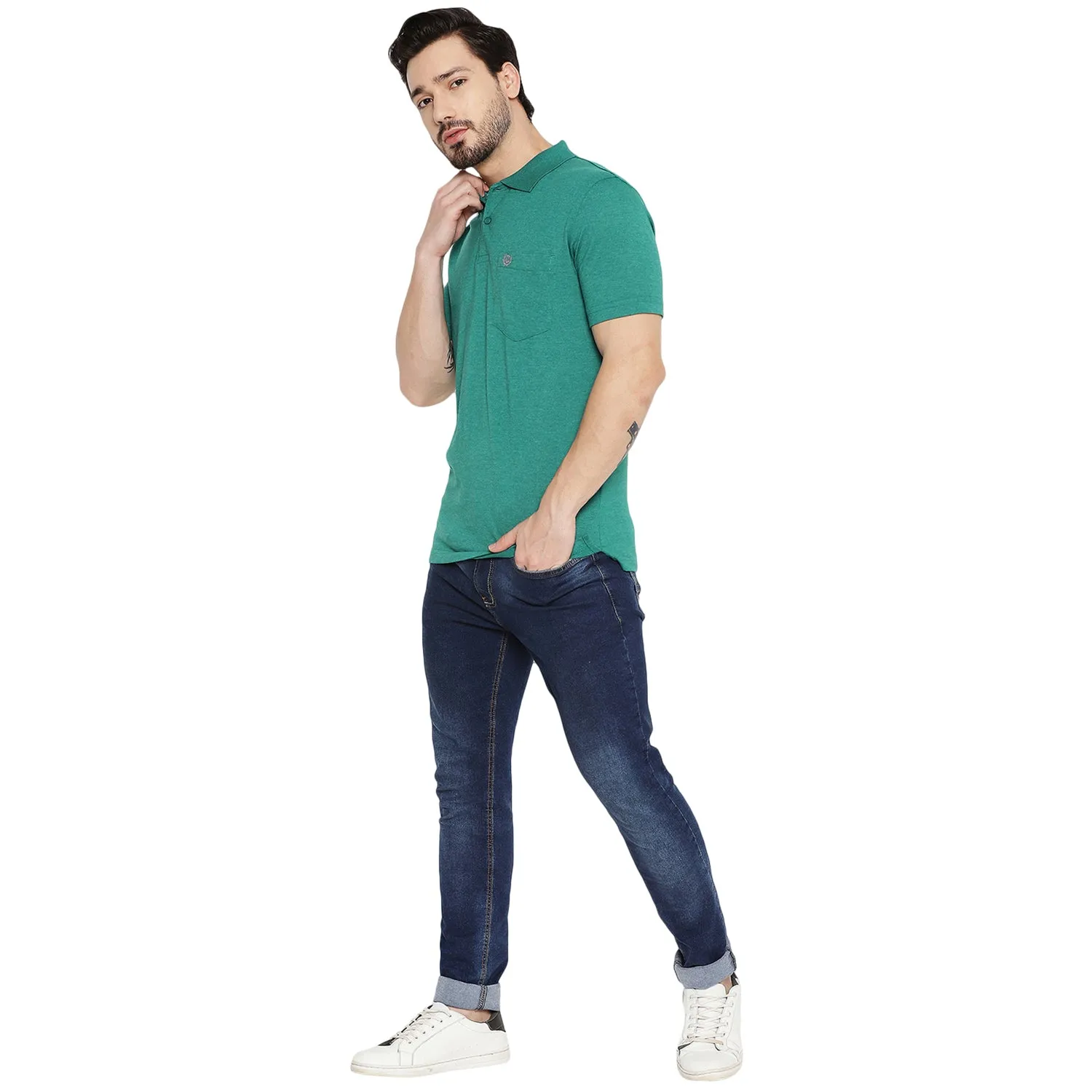 Duke Stardust Men Half Sleeve Cotton T-shirt (MSD43)