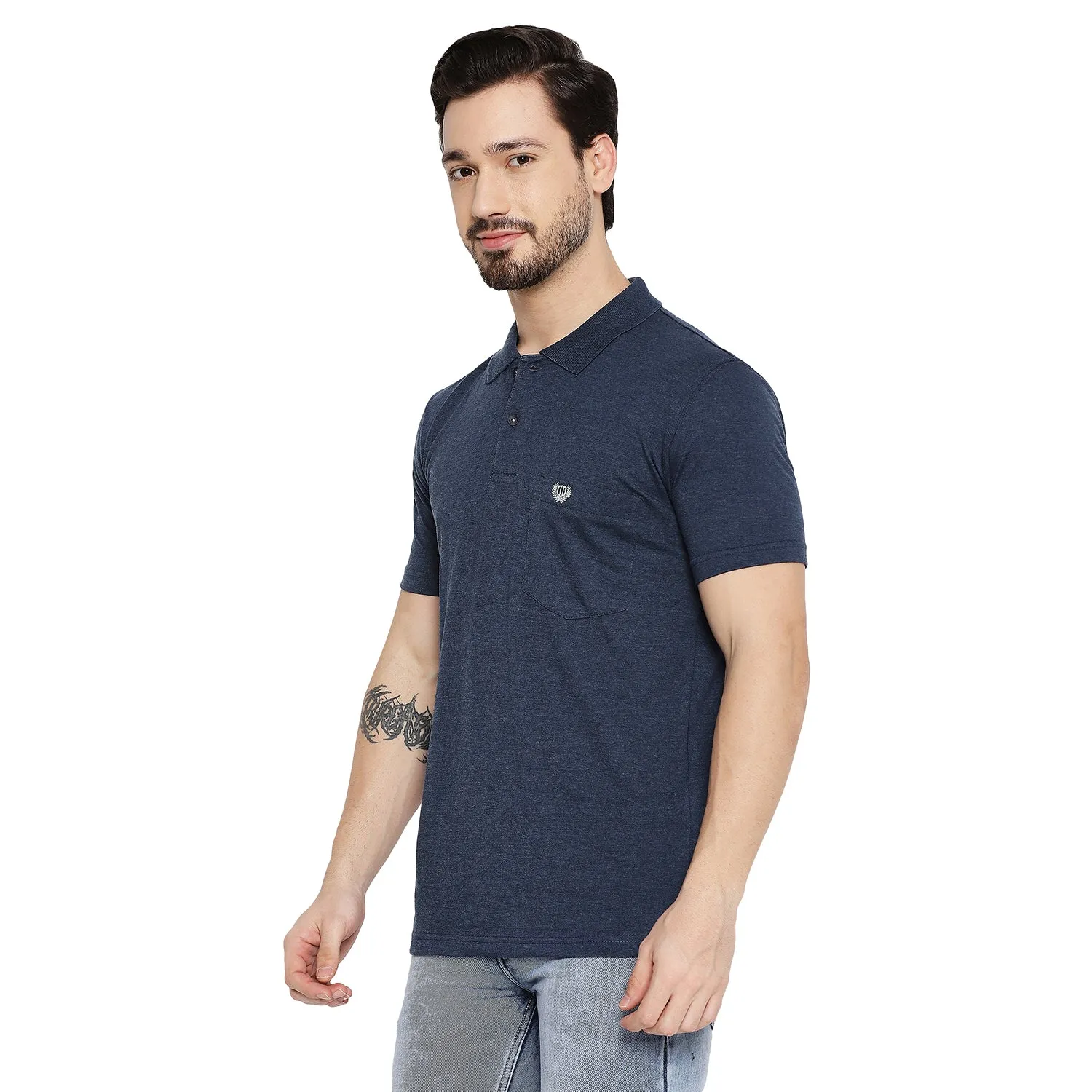 Duke Stardust Men Half Sleeve Cotton T-shirt (MSD43)