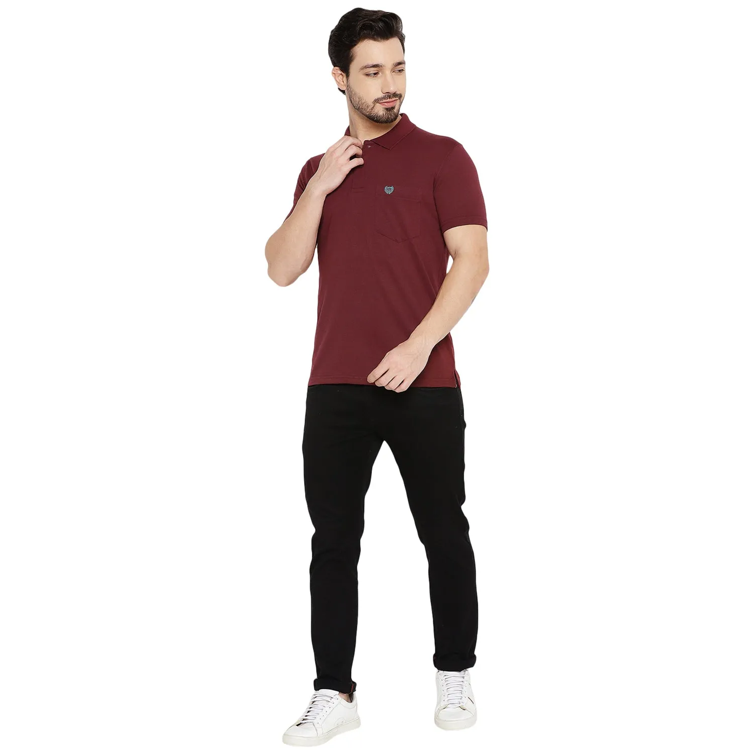 Duke Stardust Men Half Sleeve Cotton T-shirt (MSD43)