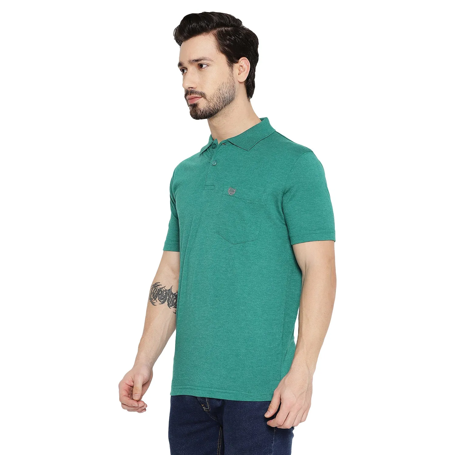 Duke Stardust Men Half Sleeve Cotton T-shirt (MSD43)