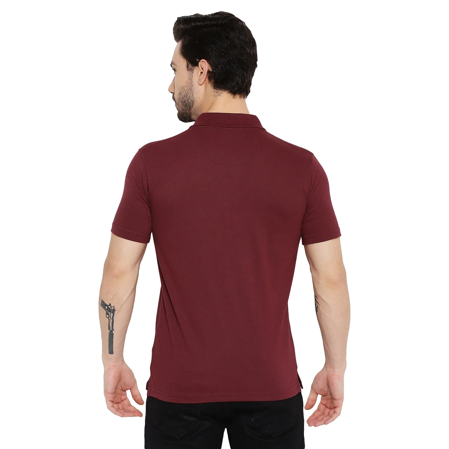 Duke Stardust Men Half Sleeve Cotton T-shirt (MSD43)
