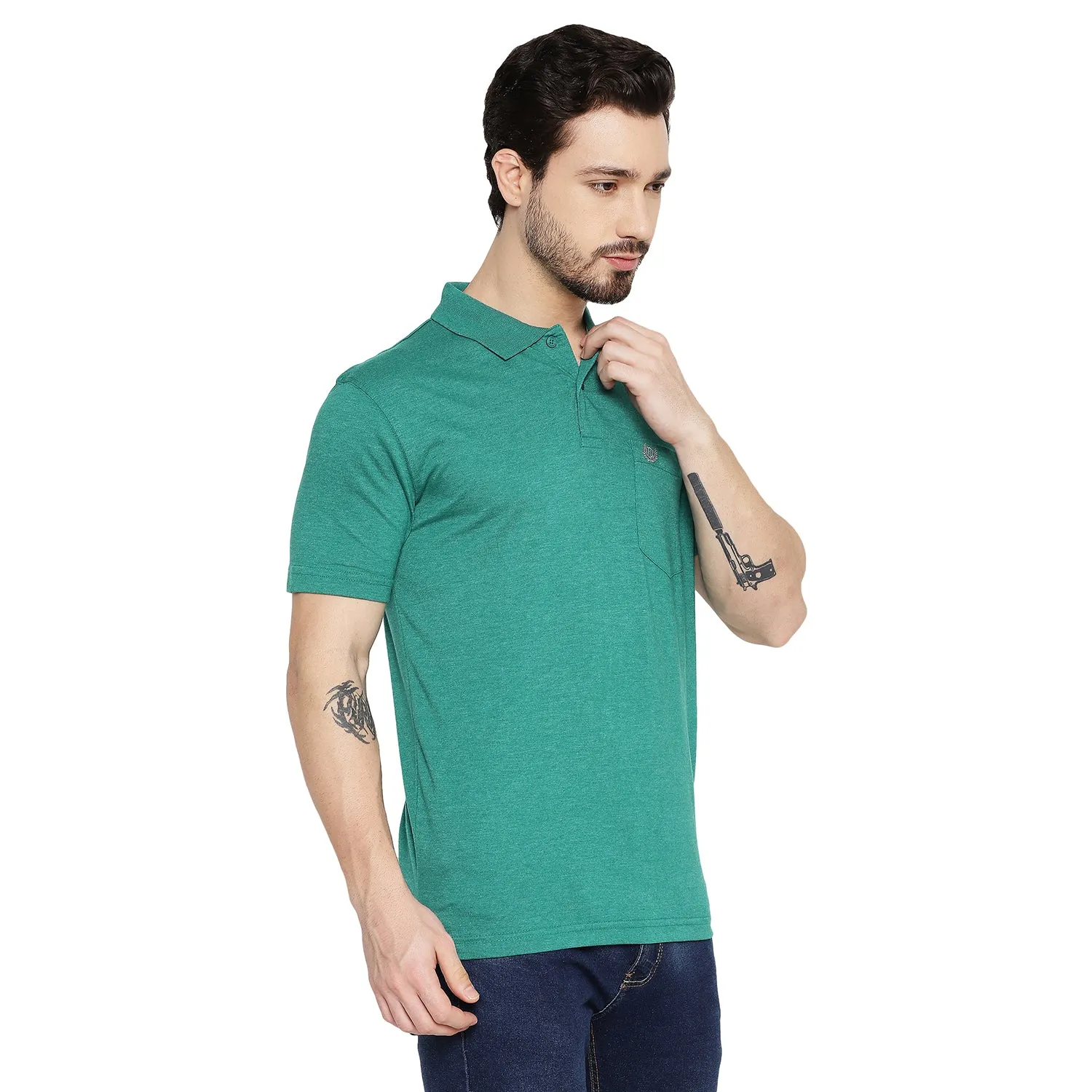 Duke Stardust Men Half Sleeve Cotton T-shirt (MSD43)
