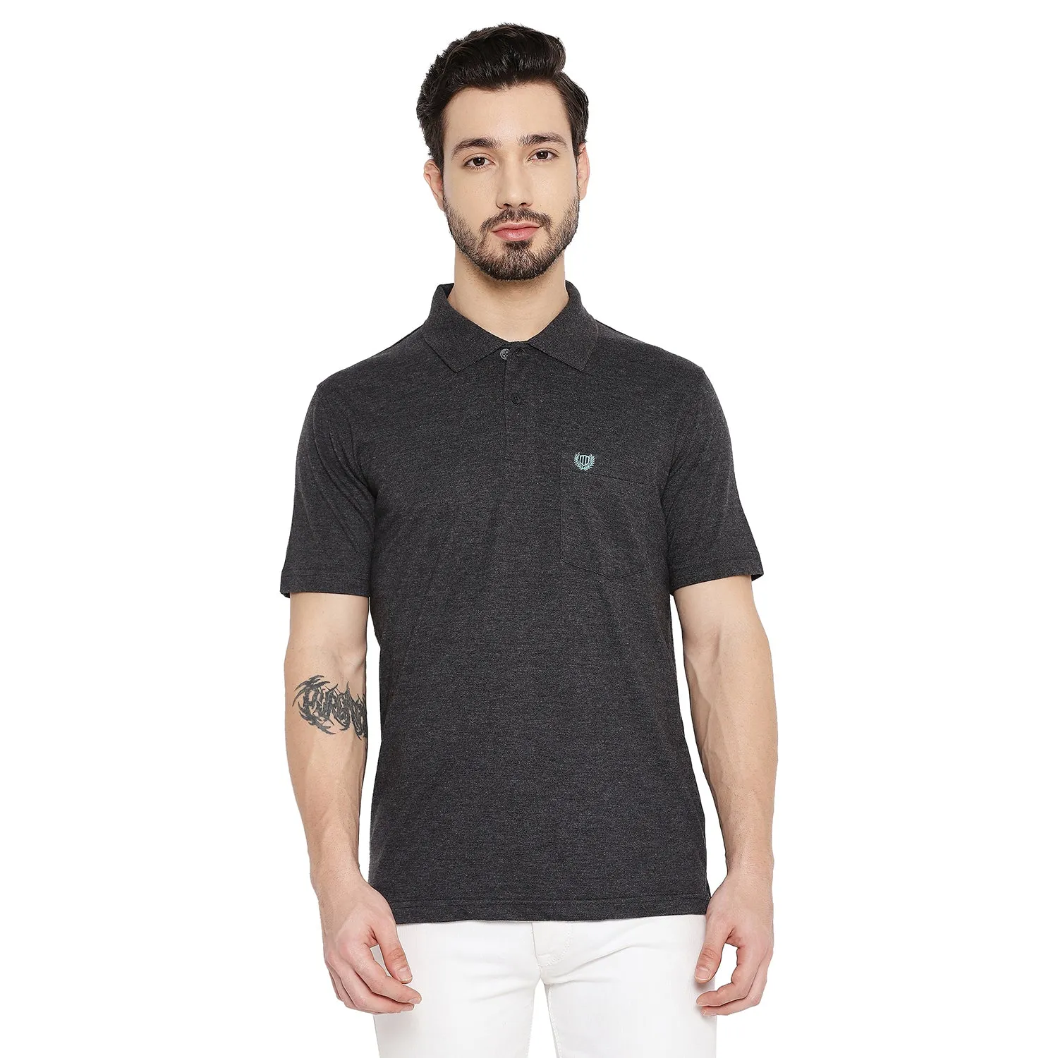 Duke Stardust Men Half Sleeve Cotton T-shirt (MSD43)