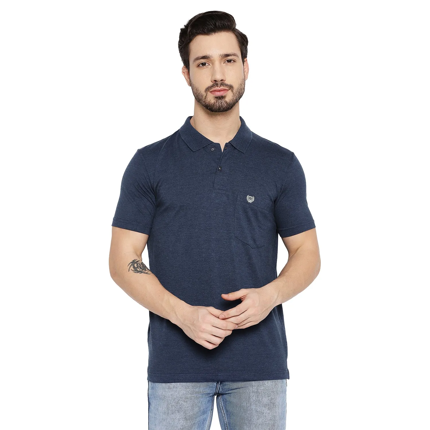 Duke Stardust Men Half Sleeve Cotton T-shirt (MSD43)