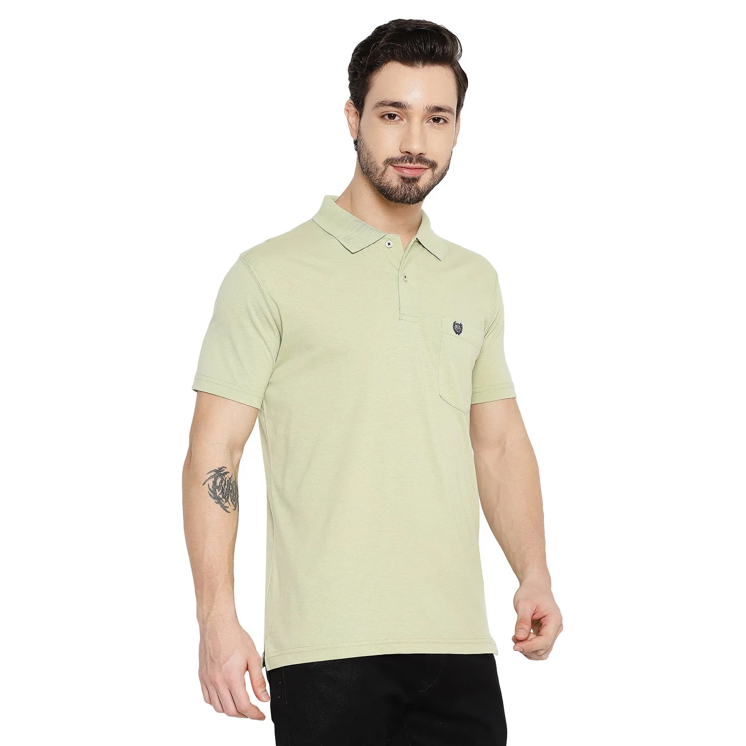 Duke Stardust Men Half Sleeve Cotton T-shirt (MSD43)