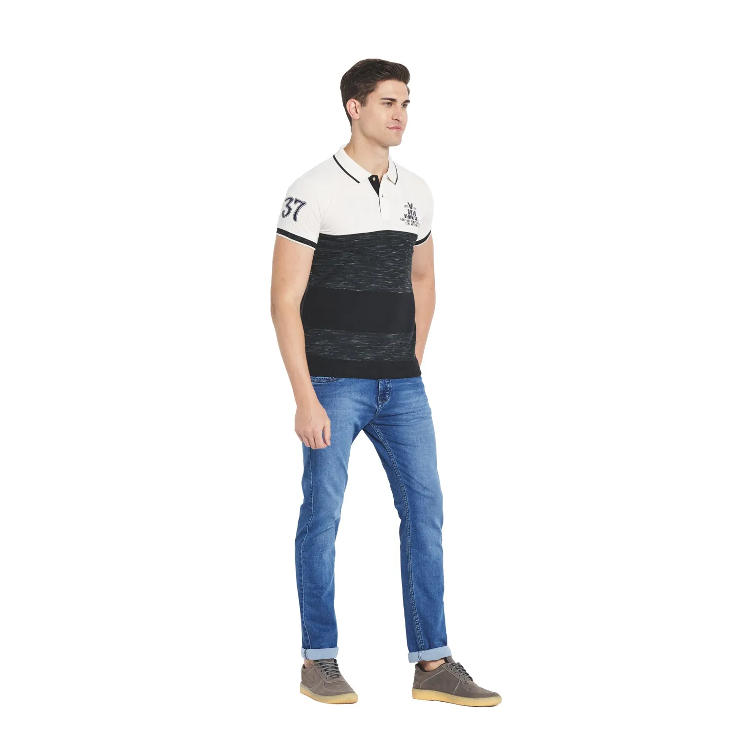 Duke Stardust Men Half Sleeve Cotton T-Shirt (MTLF173)