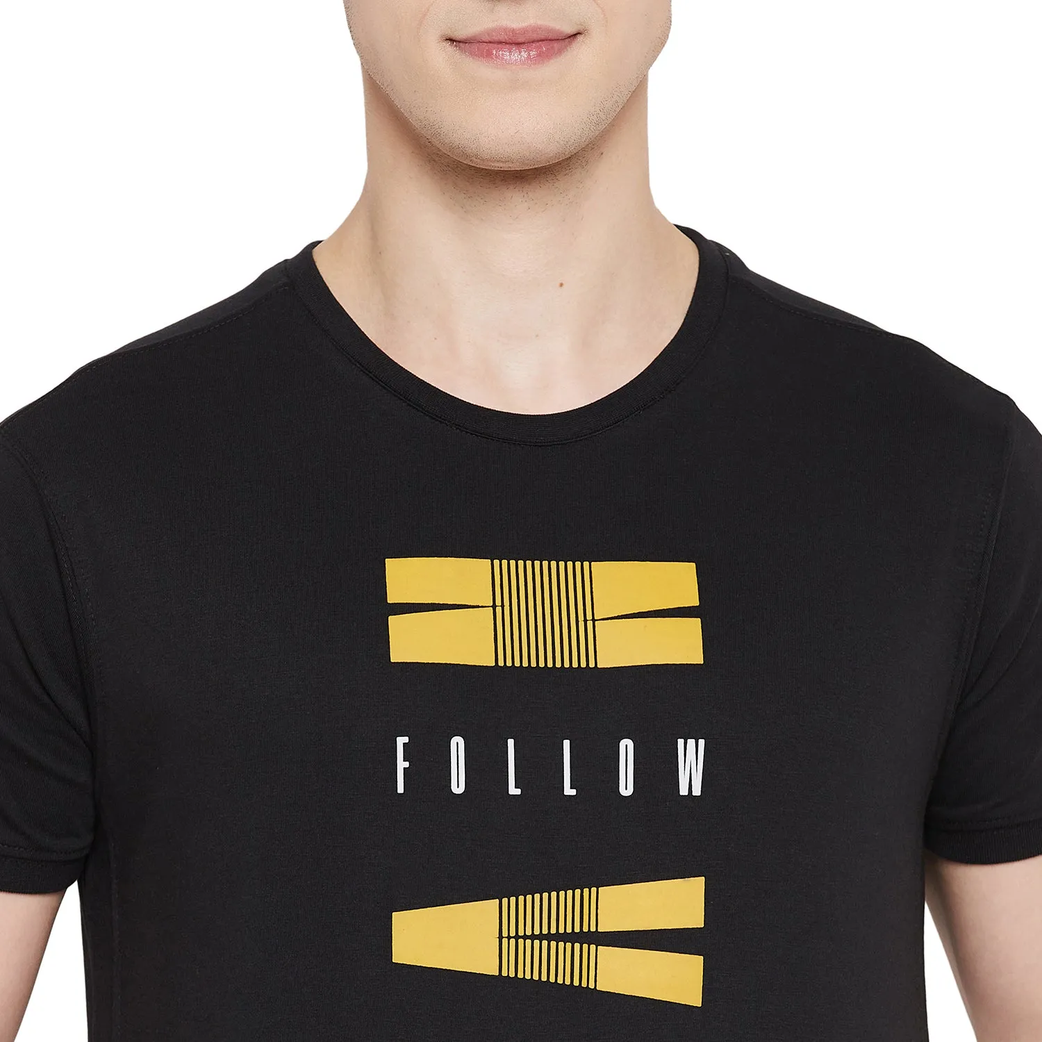 Duke Stardust Men Half Sleeve Cotton T-Shirt (MTLF332)