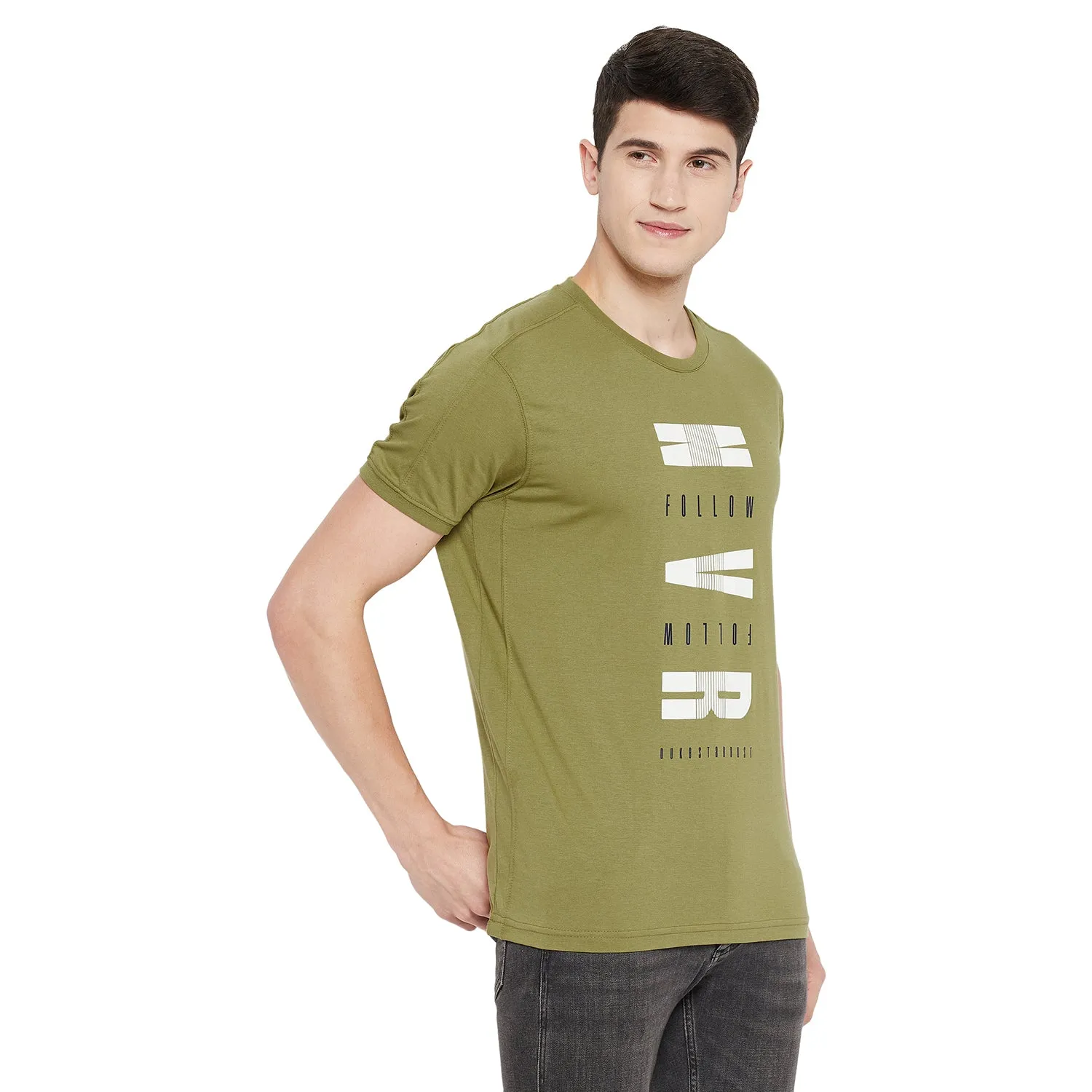 Duke Stardust Men Half Sleeve Cotton T-Shirt (MTLF332)