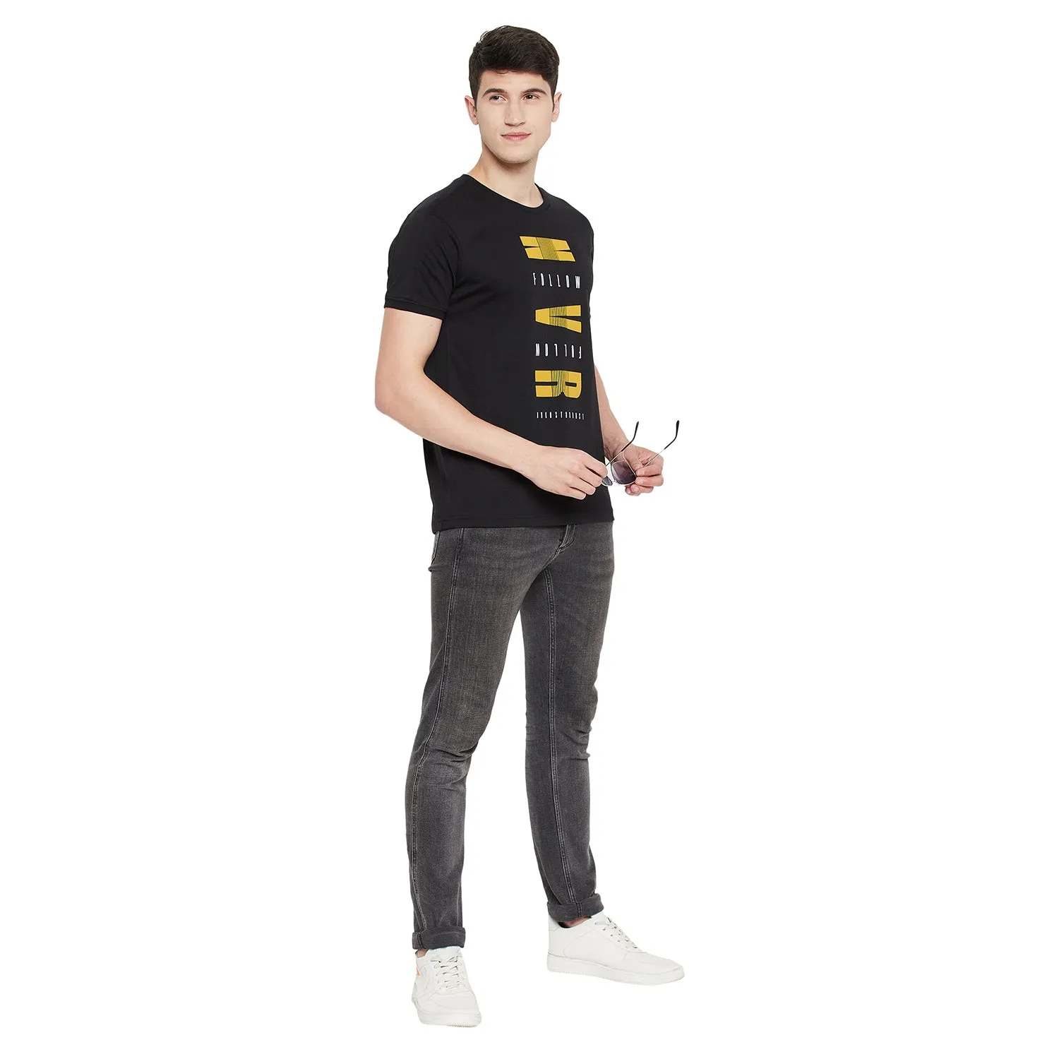 Duke Stardust Men Half Sleeve Cotton T-Shirt (MTLF332)