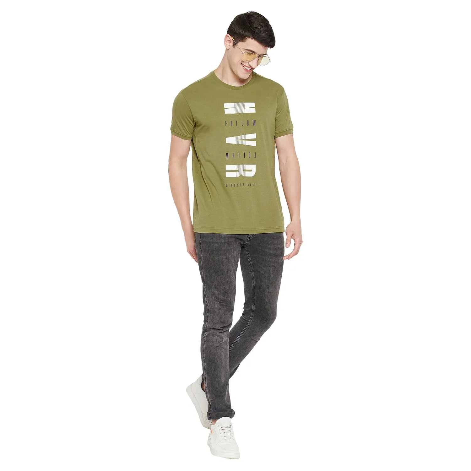 Duke Stardust Men Half Sleeve Cotton T-Shirt (MTLF332)