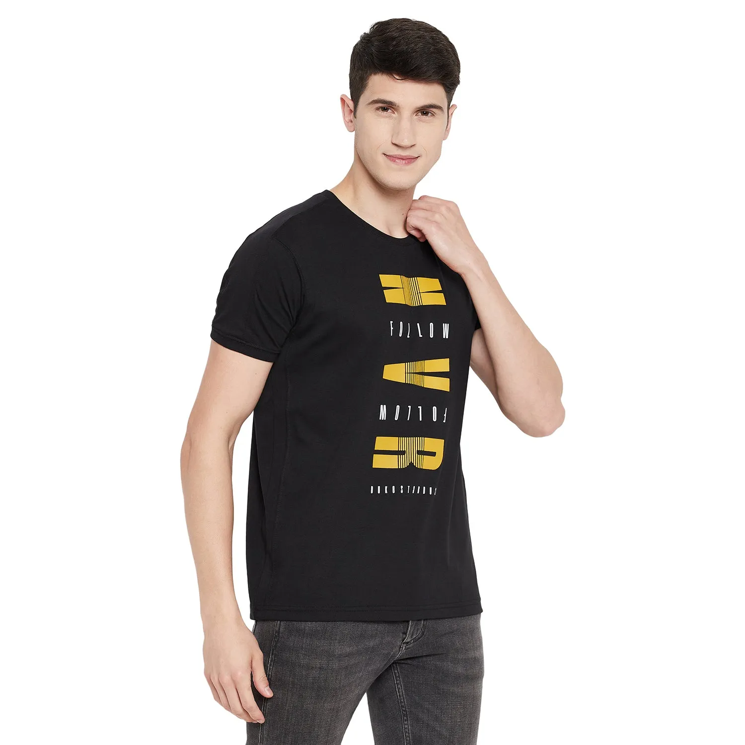 Duke Stardust Men Half Sleeve Cotton T-Shirt (MTLF332)