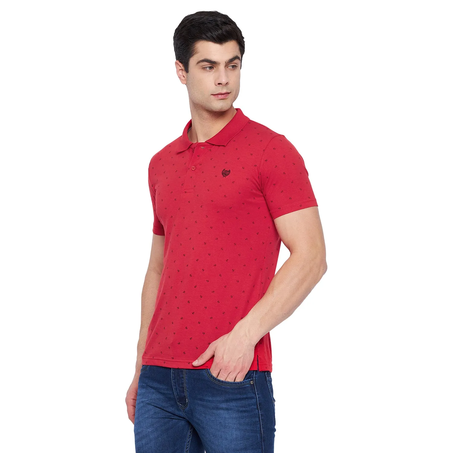 Duke Stardust Men Half Sleeve Cotton T-shirt (ONSD46)