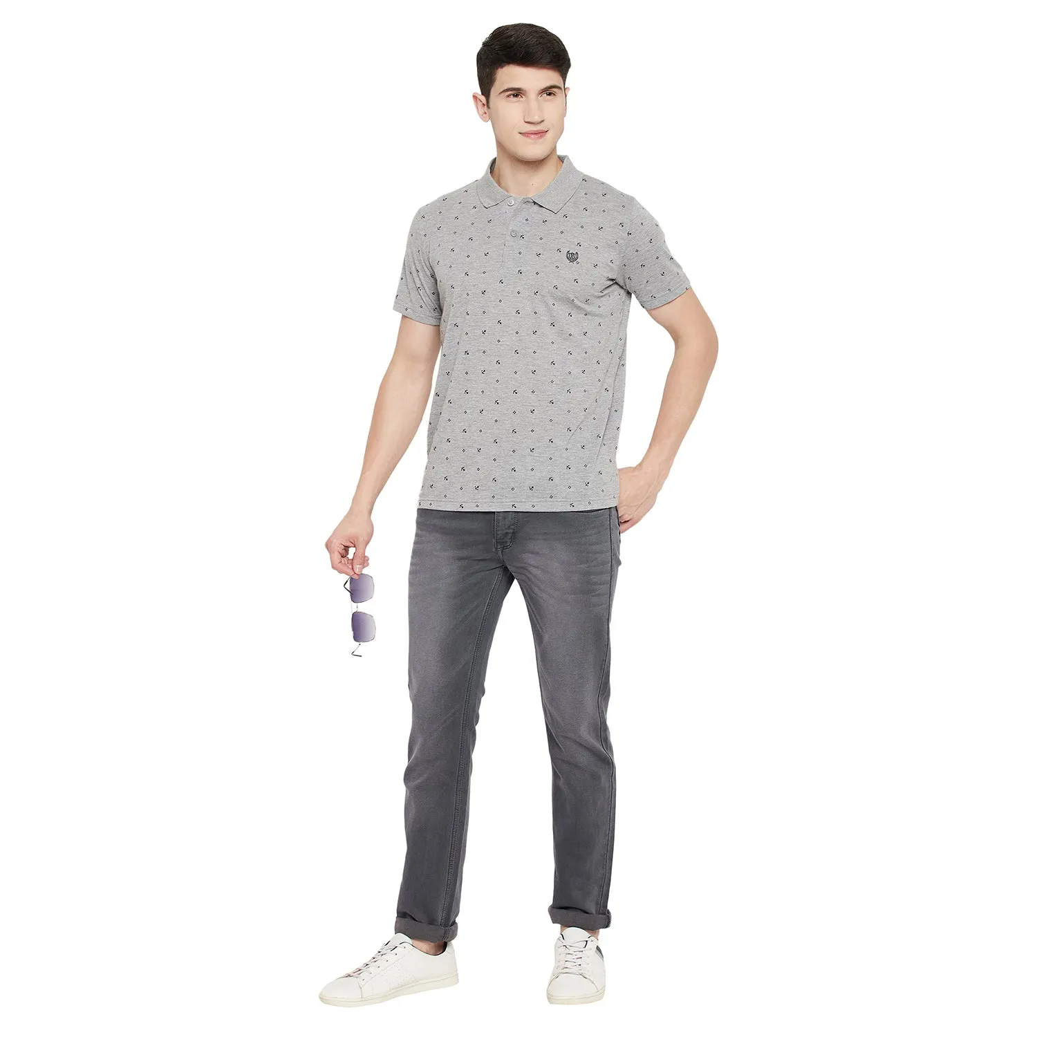 Duke Stardust Men Half Sleeve Cotton T-shirt (ONSD46)