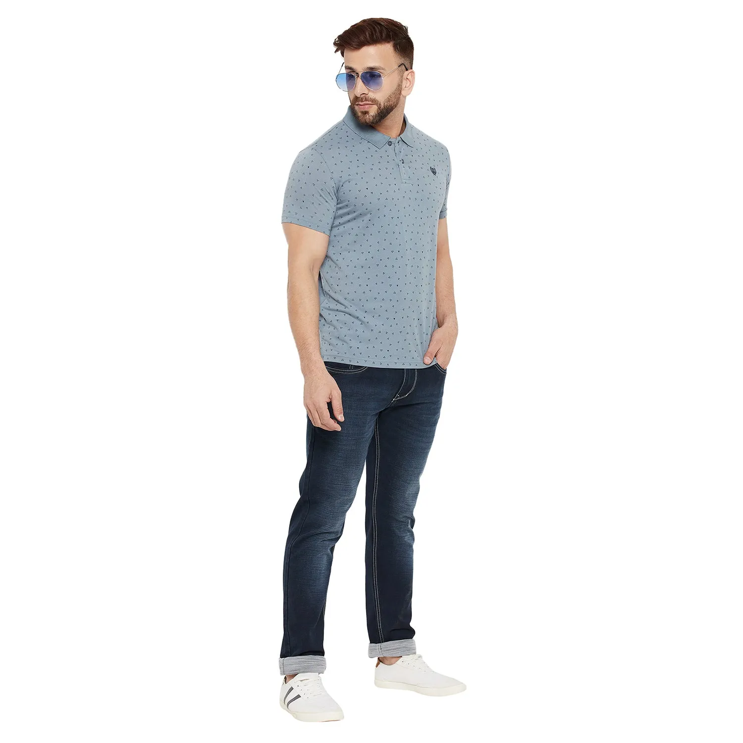 Duke Stardust Men Half Sleeve Cotton T-shirt (ONSD46)