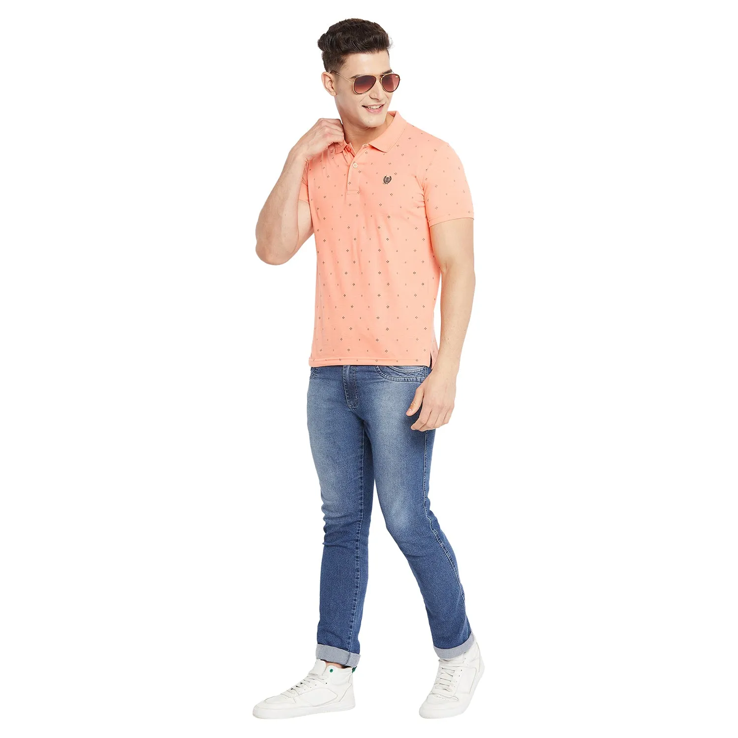 Duke Stardust Men Half Sleeve Cotton T-shirt (ONSD46)