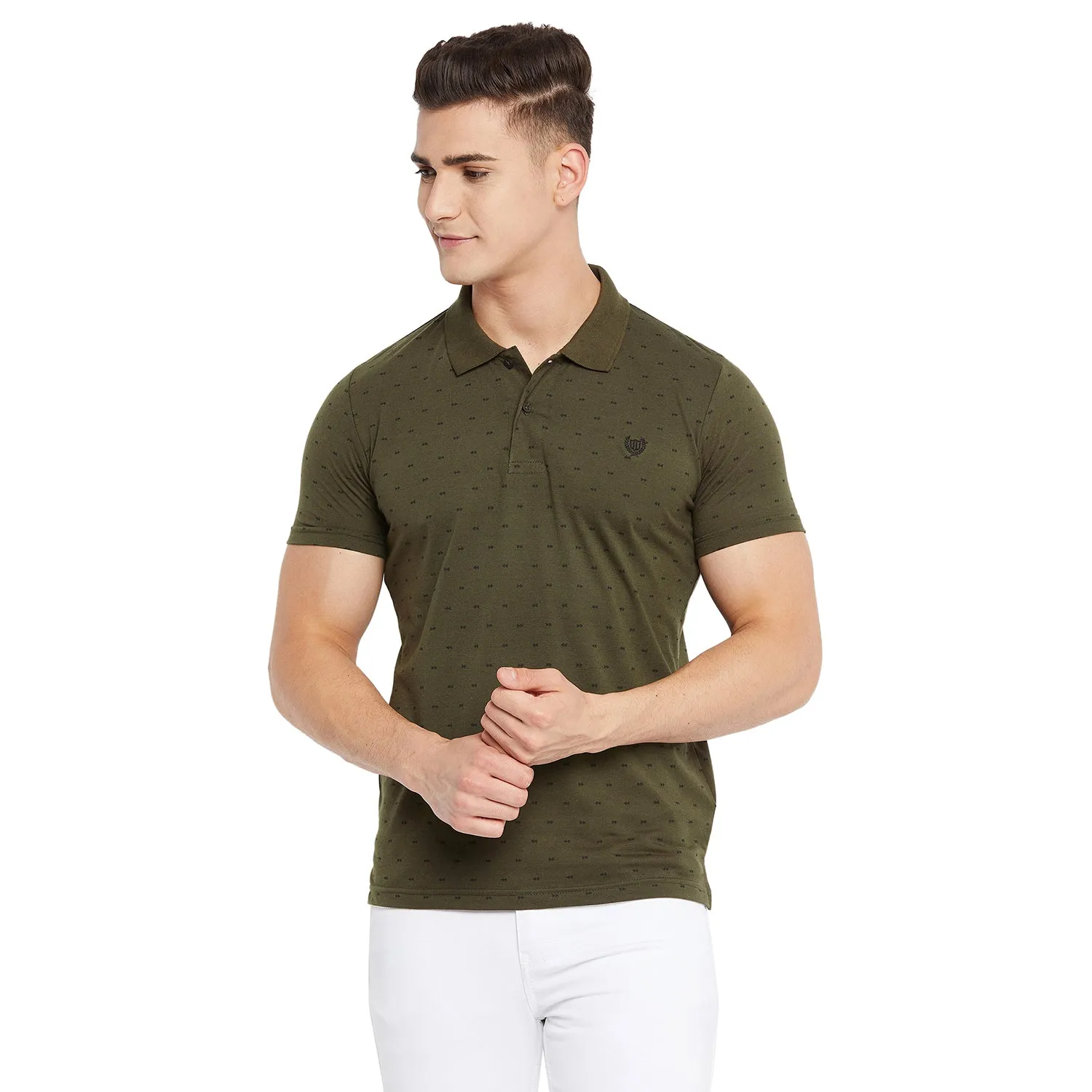 Duke Stardust Men Half Sleeve Cotton T-shirt (ONSD46)
