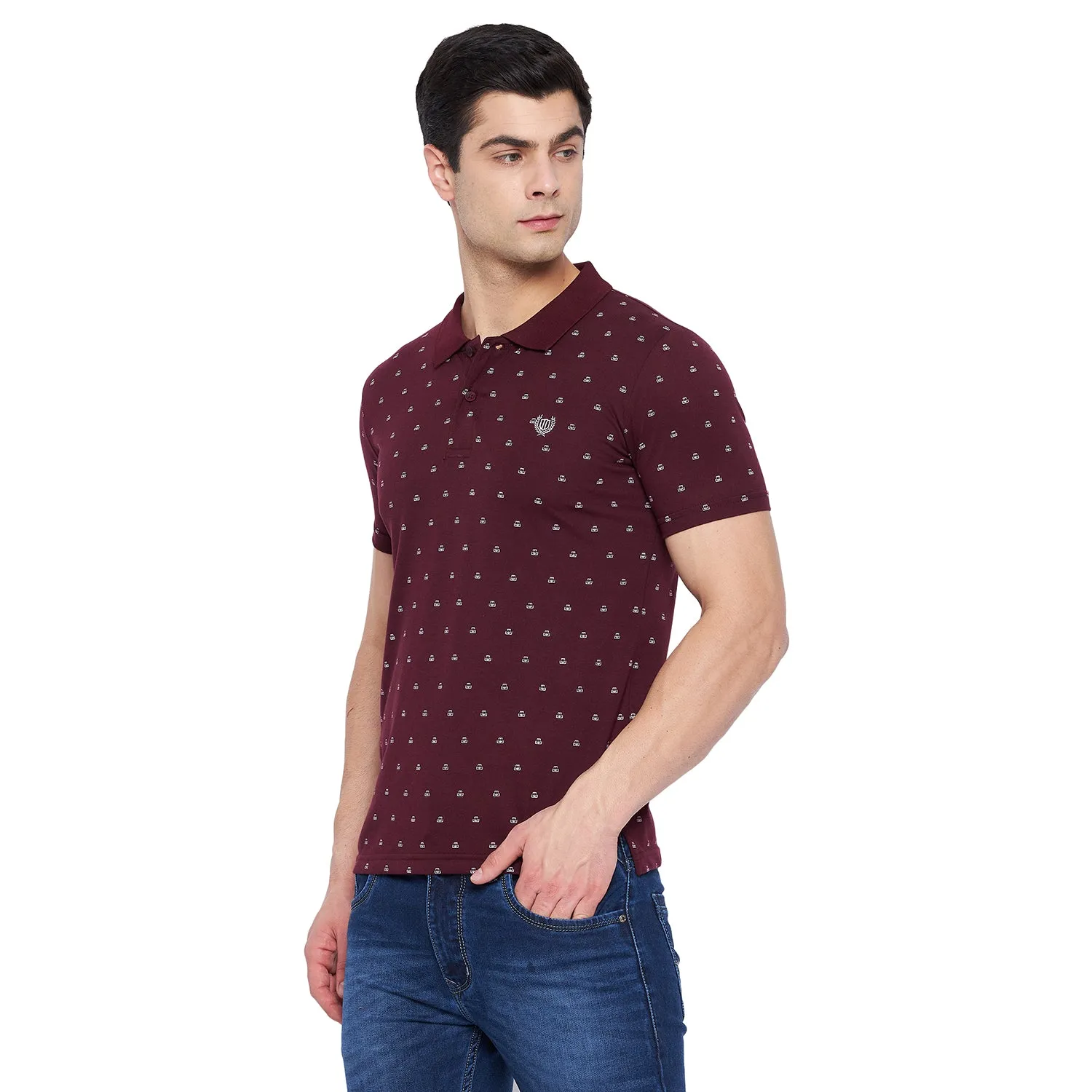 Duke Stardust Men Half Sleeve Cotton T-shirt (ONSD46)