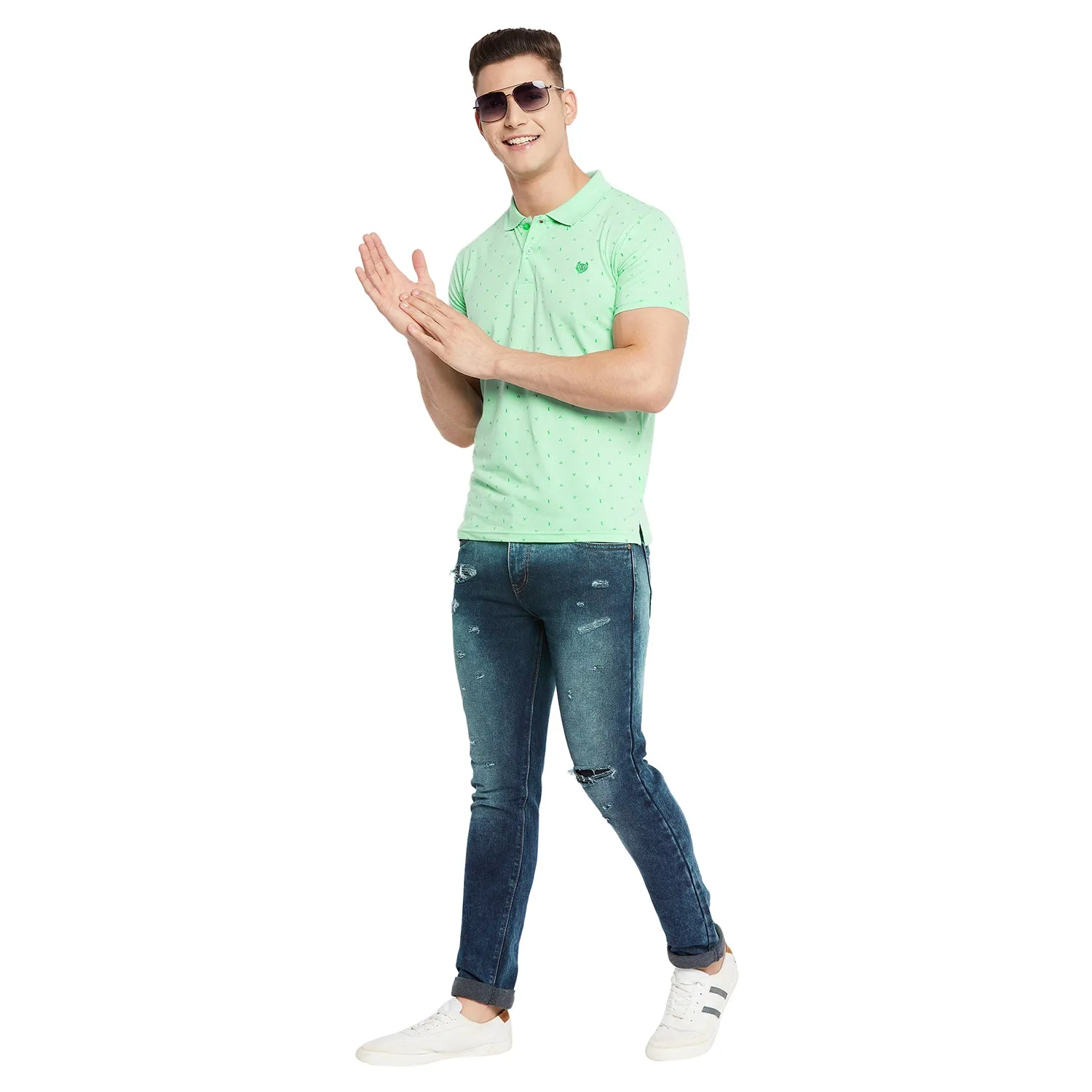 Duke Stardust Men Half Sleeve Cotton T-shirt (ONSD46)