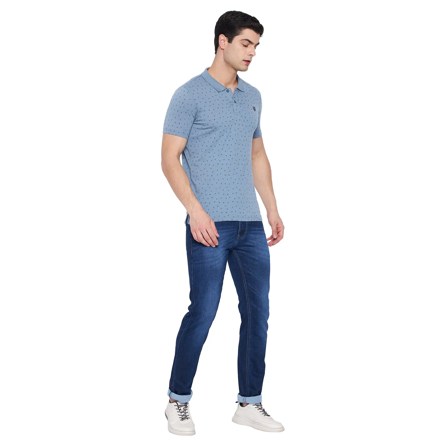 Duke Stardust Men Half Sleeve Cotton T-shirt (ONSD46)