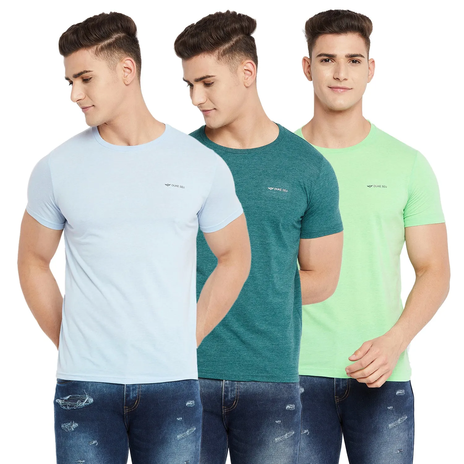 Duke Stardust Men Half Sleeve Cotton T-shirt (ONSDVP38)
