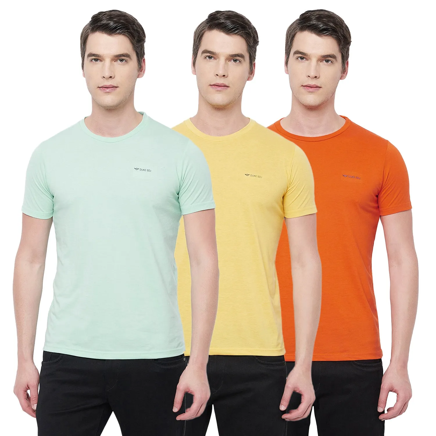 Duke Stardust Men Half Sleeve Cotton T-shirt (ONSDVP38)