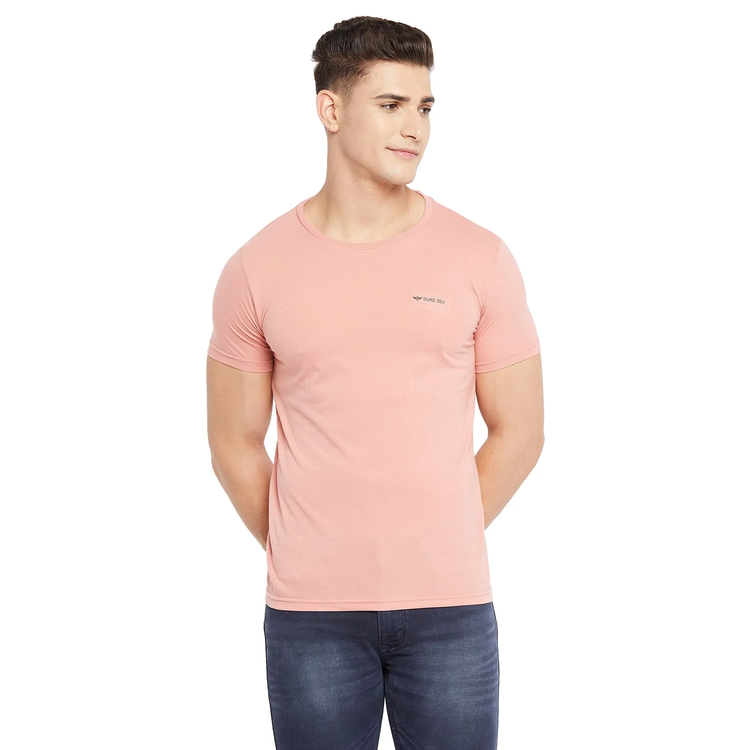 Duke Stardust Men Half Sleeve Cotton T-shirt (ONSDVP38)