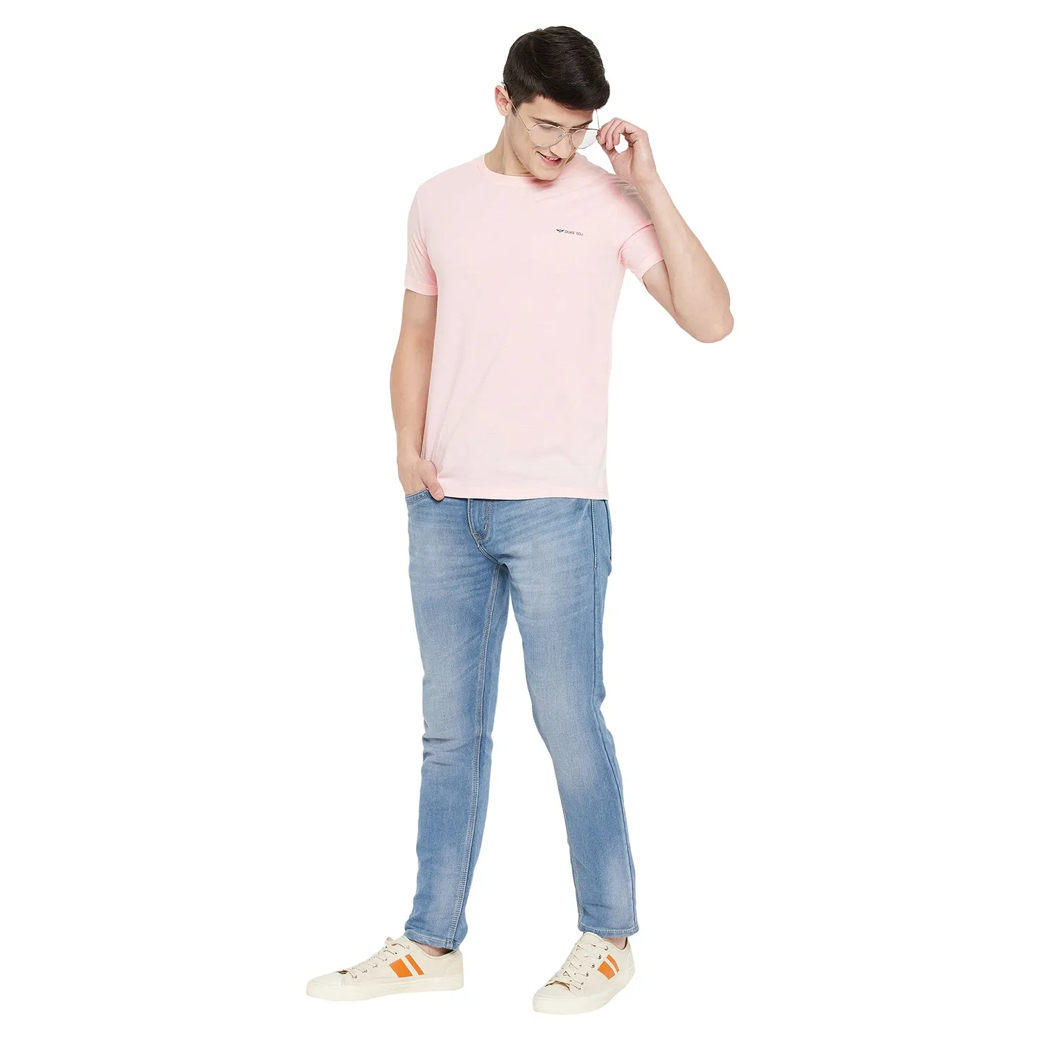 Duke Stardust Men Half Sleeve Cotton T-shirt (ONSDVP38)