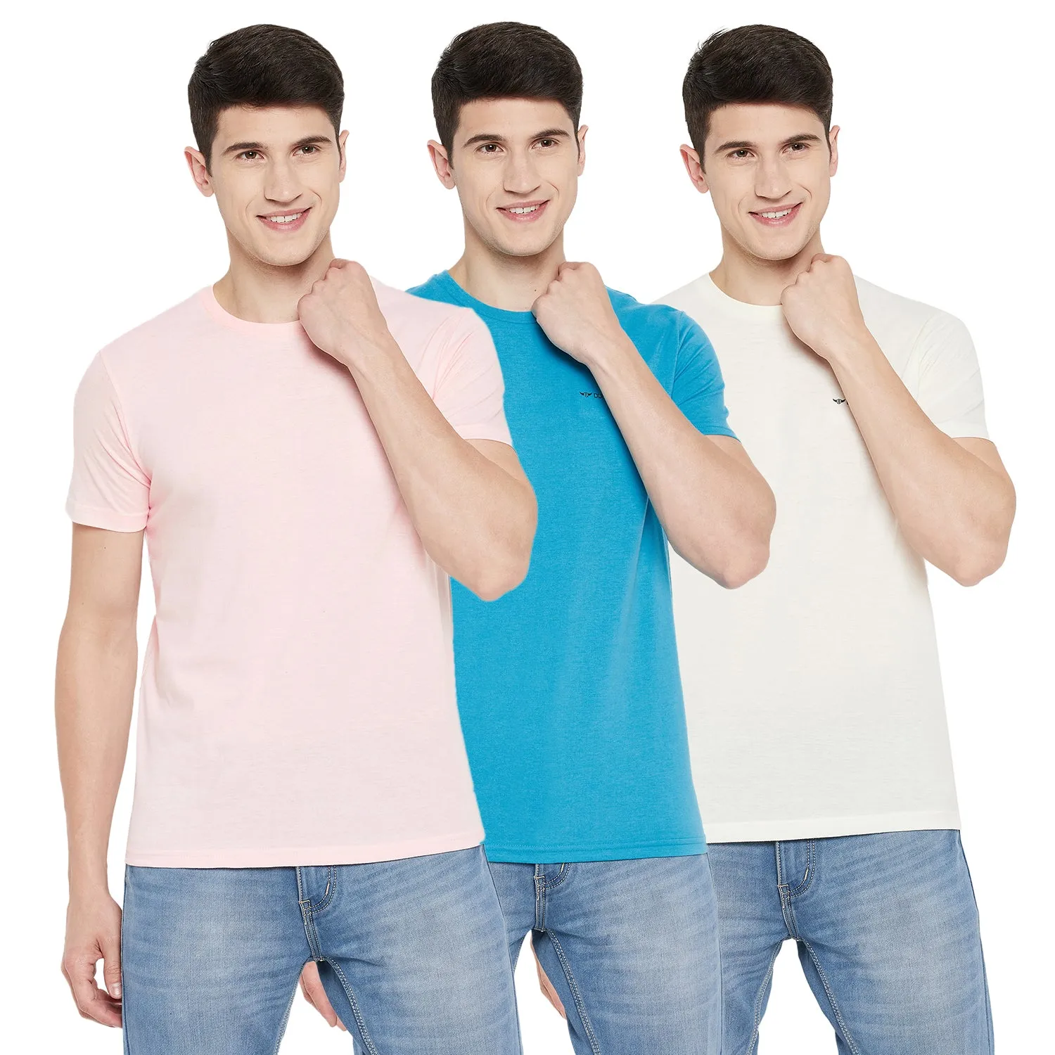Duke Stardust Men Half Sleeve Cotton T-shirt (ONSDVP38)
