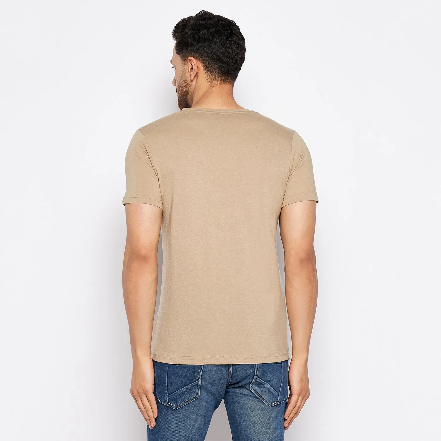 Duke Stardust Men Half Sleeve Cotton T-shirt (ONSDVP39)