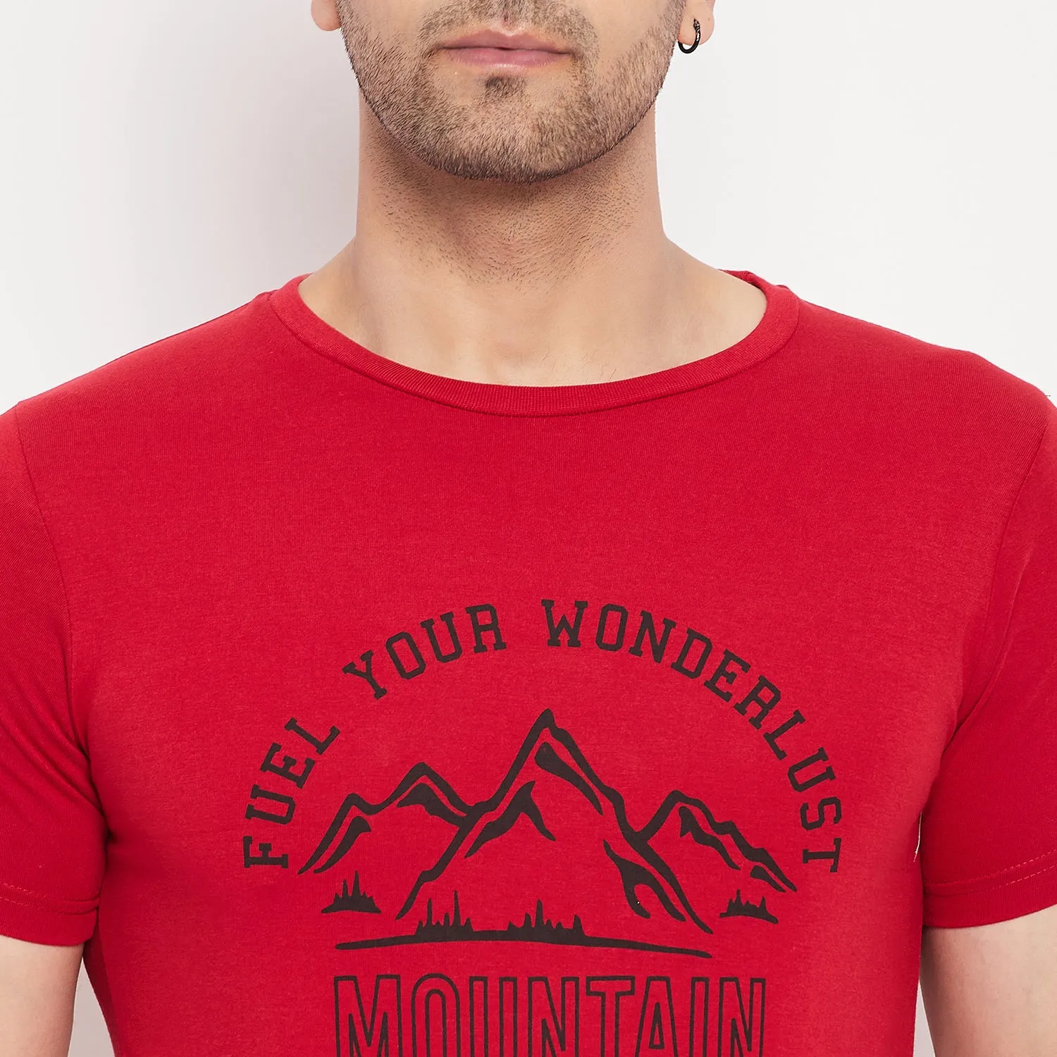 Duke Stardust Men Half Sleeve Cotton T-shirt (ONSDVP39)