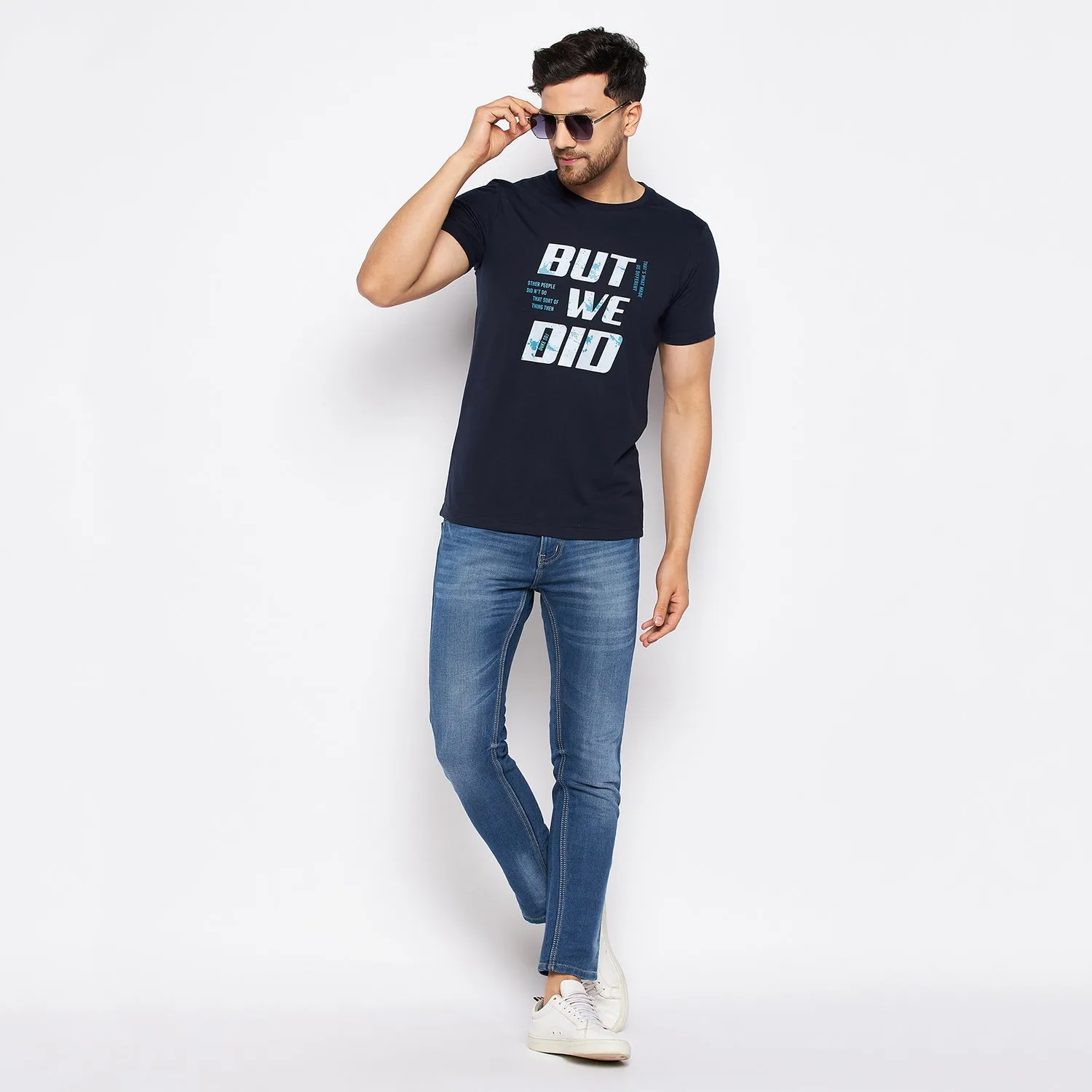 Duke Stardust Men Half Sleeve Cotton T-shirt (ONSDVP39)