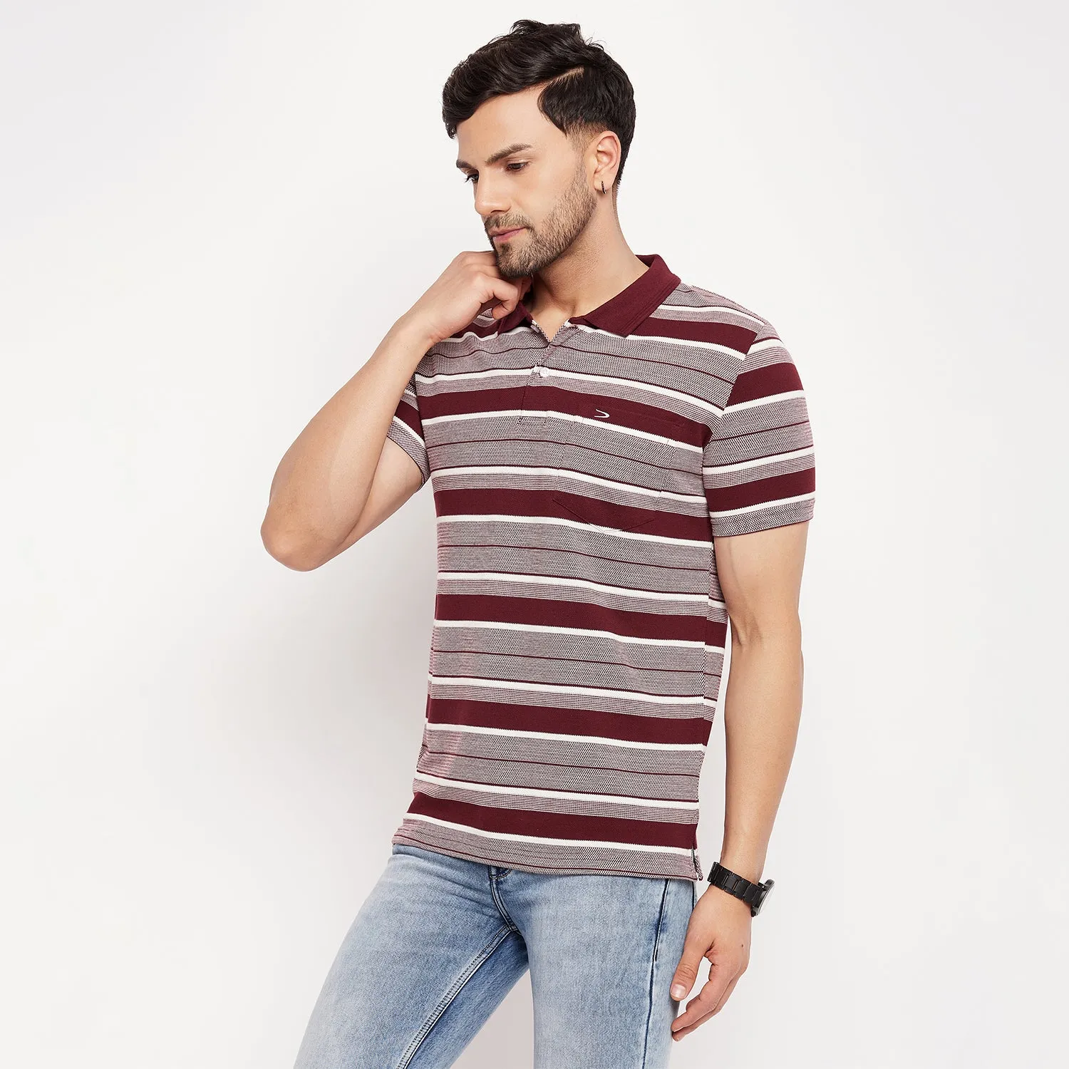 Duke Stardust Men Half Sleeve Cotton Tshirt (1091)