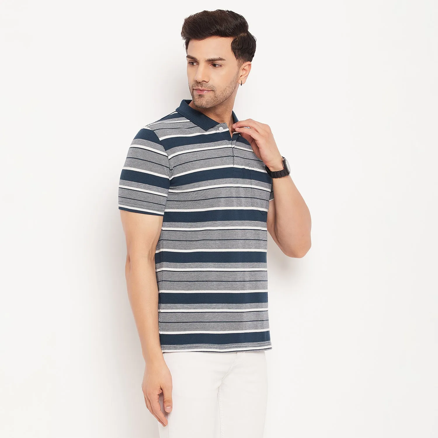 Duke Stardust Men Half Sleeve Cotton Tshirt (1091)