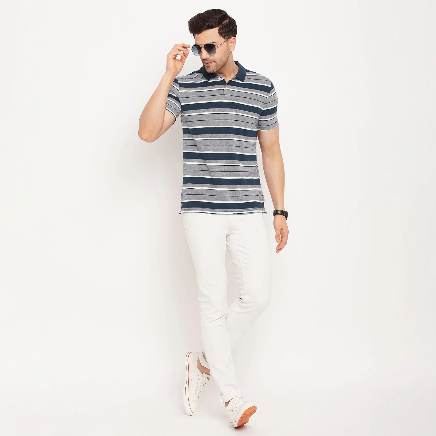 Duke Stardust Men Half Sleeve Cotton Tshirt (1091)