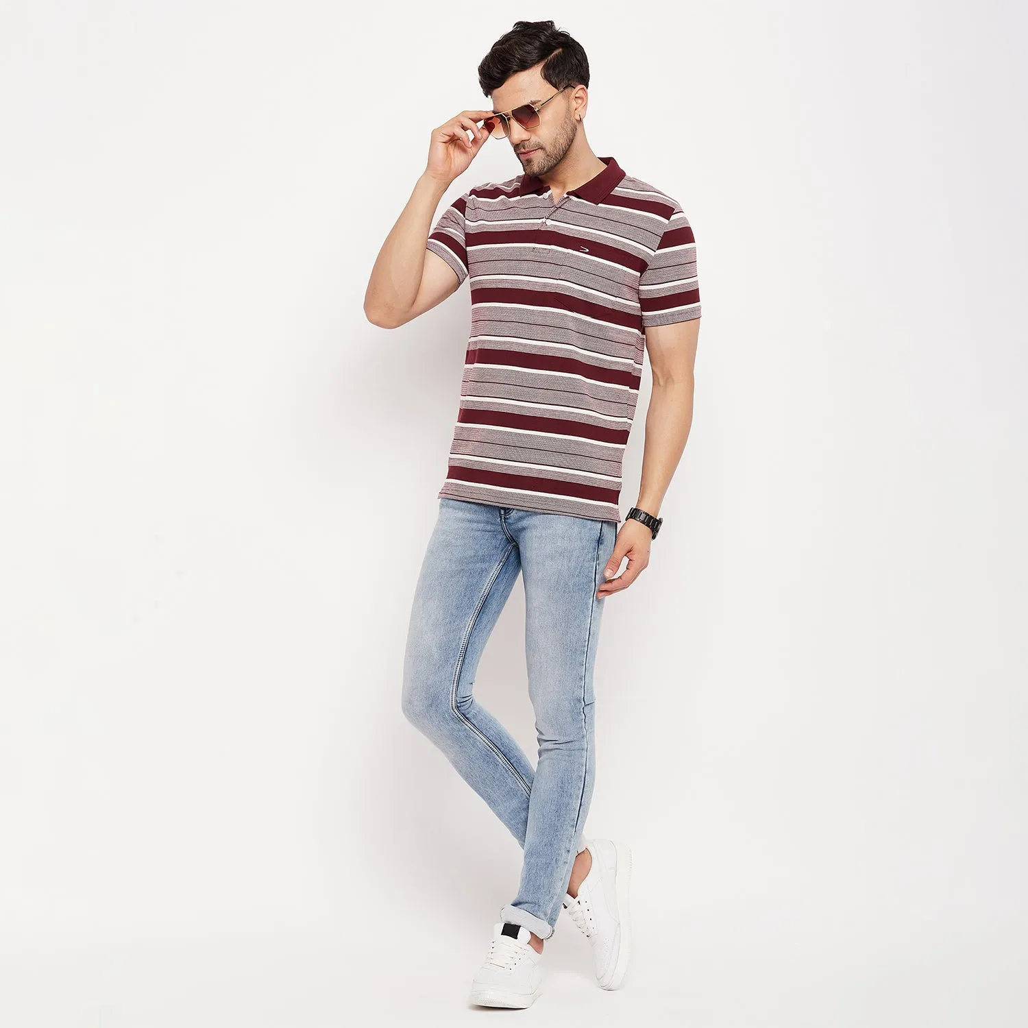 Duke Stardust Men Half Sleeve Cotton Tshirt (1091)