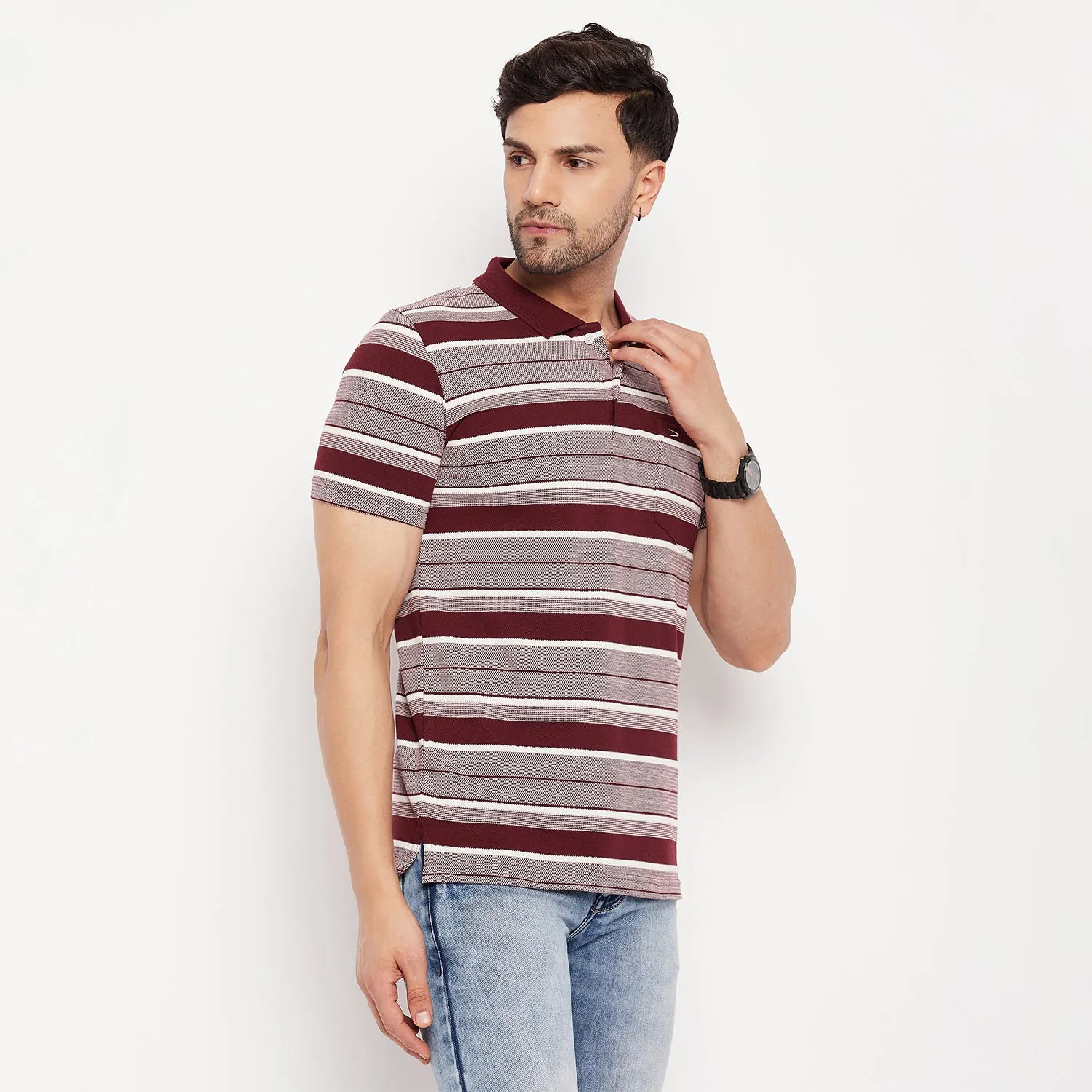 Duke Stardust Men Half Sleeve Cotton Tshirt (1091)